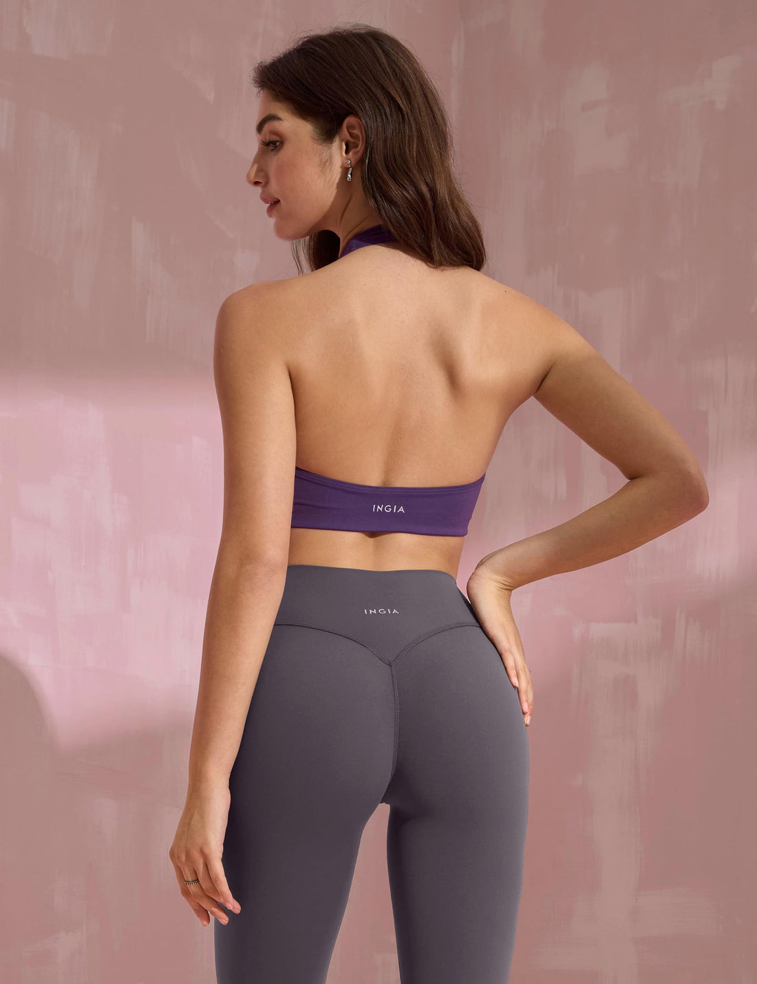 INGIA No Front Seam Scrunch Butt Leggings 25''