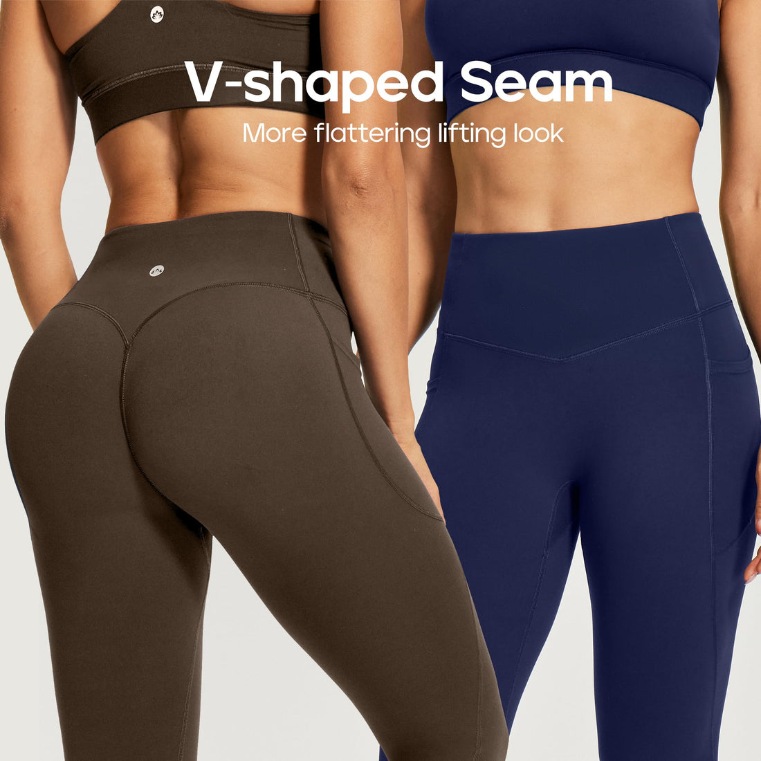 Heathyoga Scrunch Butt Lifting Leggings with Pockets for Women Yoga Pants | 2 Side Pockets, 25 Inches, Buttery Soft Fabric, Non See-through, No Front Seam, Mid Compression, Pilates Outfits, Workout