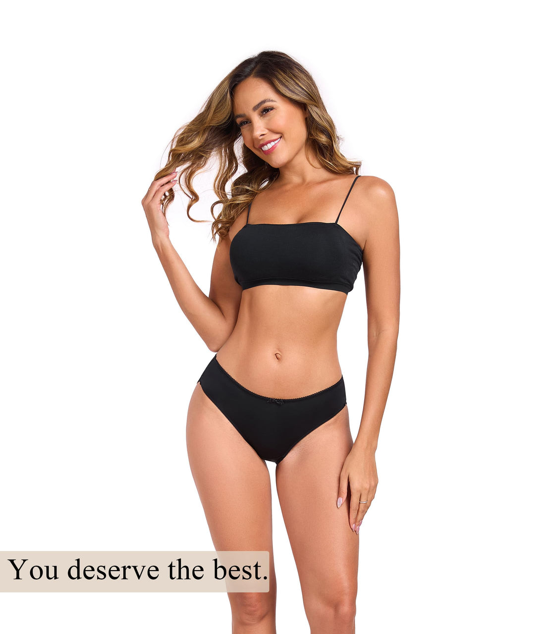 ANLIQI Leopard Print Women Underwear Lace Bikini Panties Pack Comfy Sex Hipster Soft Smooth Animal Print Brief for Ladies