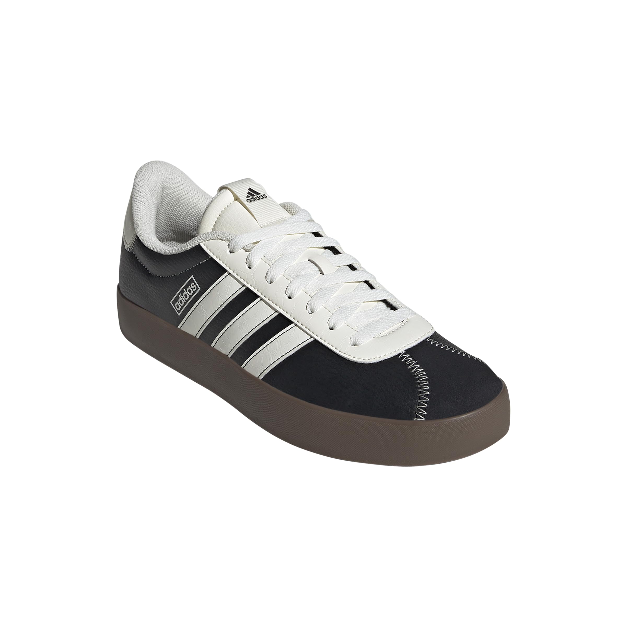 adidas Vl Court 3.0 Lace Up Sneakers Shoes Casual - Grey