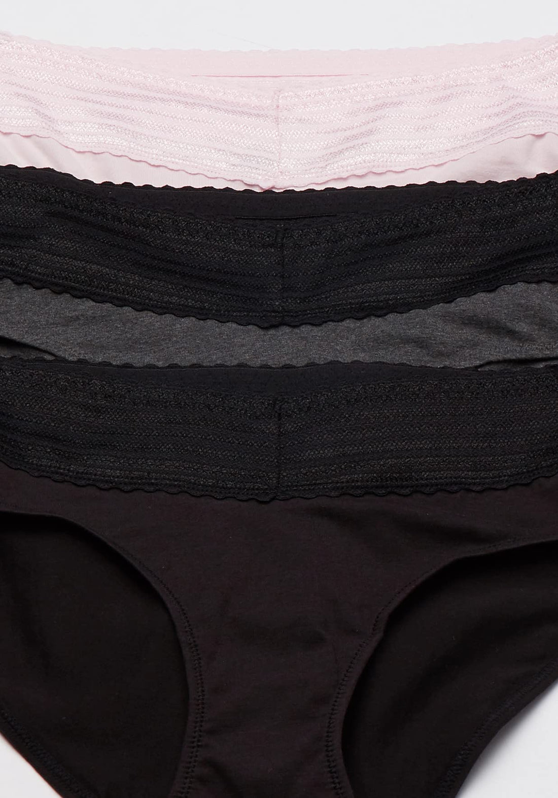 Warner's womens Blissful Benefits No Muffin 3 Pack Hipster Panties