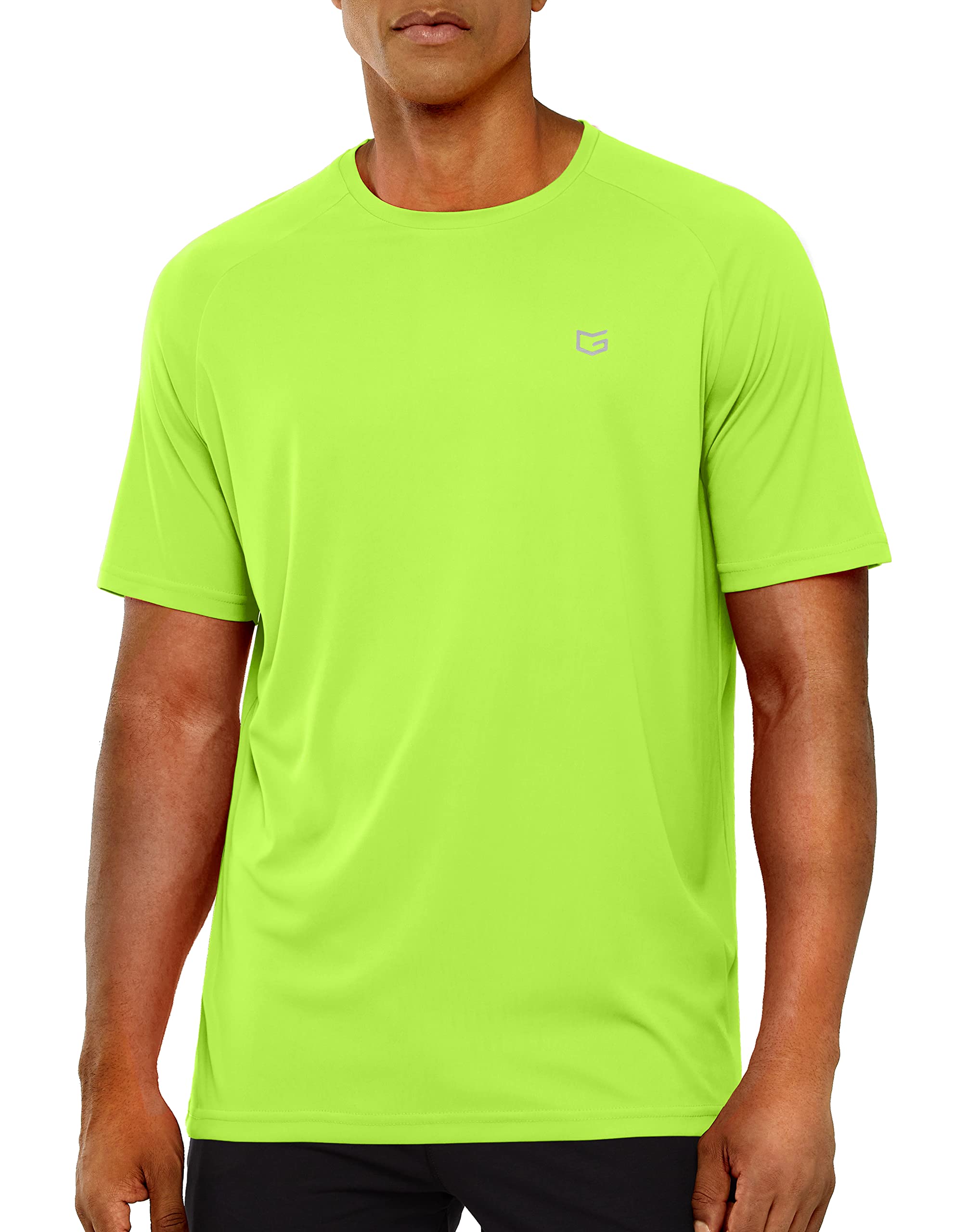 G Gradual Men's Workout Quick Dry T-Shirts Short Sleeve Lightweight Cooling Gym Shirts Tee for Running, Beach, Hiking
