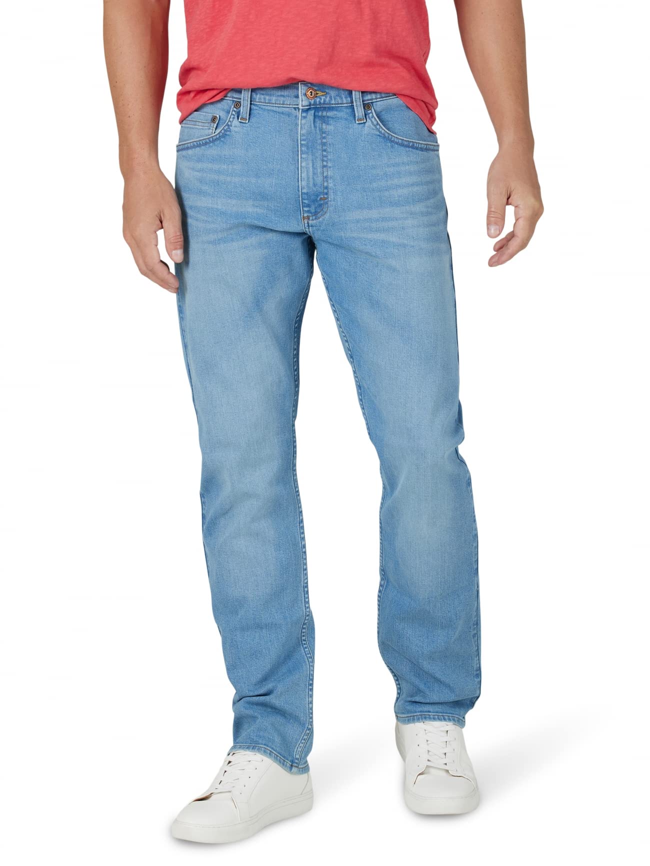 Wrangler Authentics Mens Athletic Fit Stretch Jean