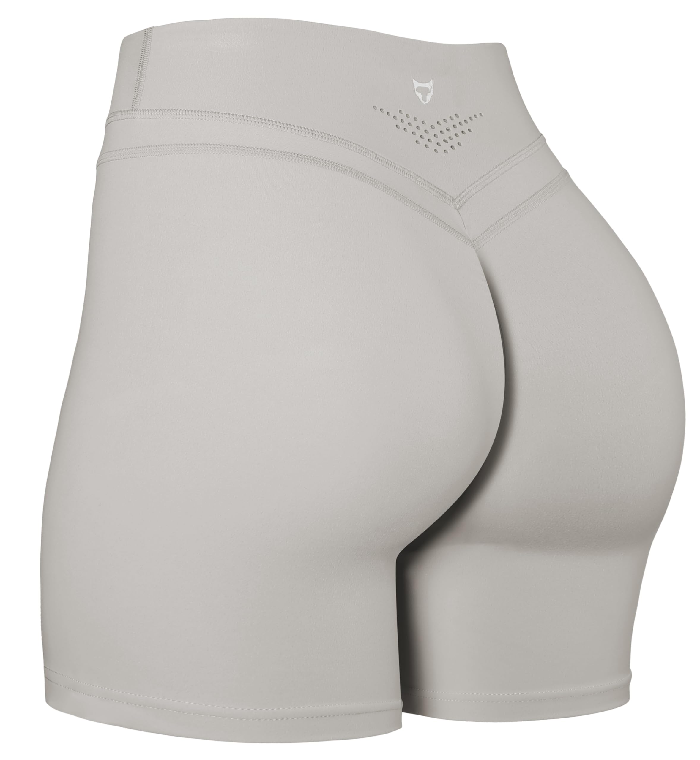 TomTiger Yoga Shorts for Women Tummy Control High Waist Biker Shorts Exercise Workout Curve Lifting Tights Short Pants