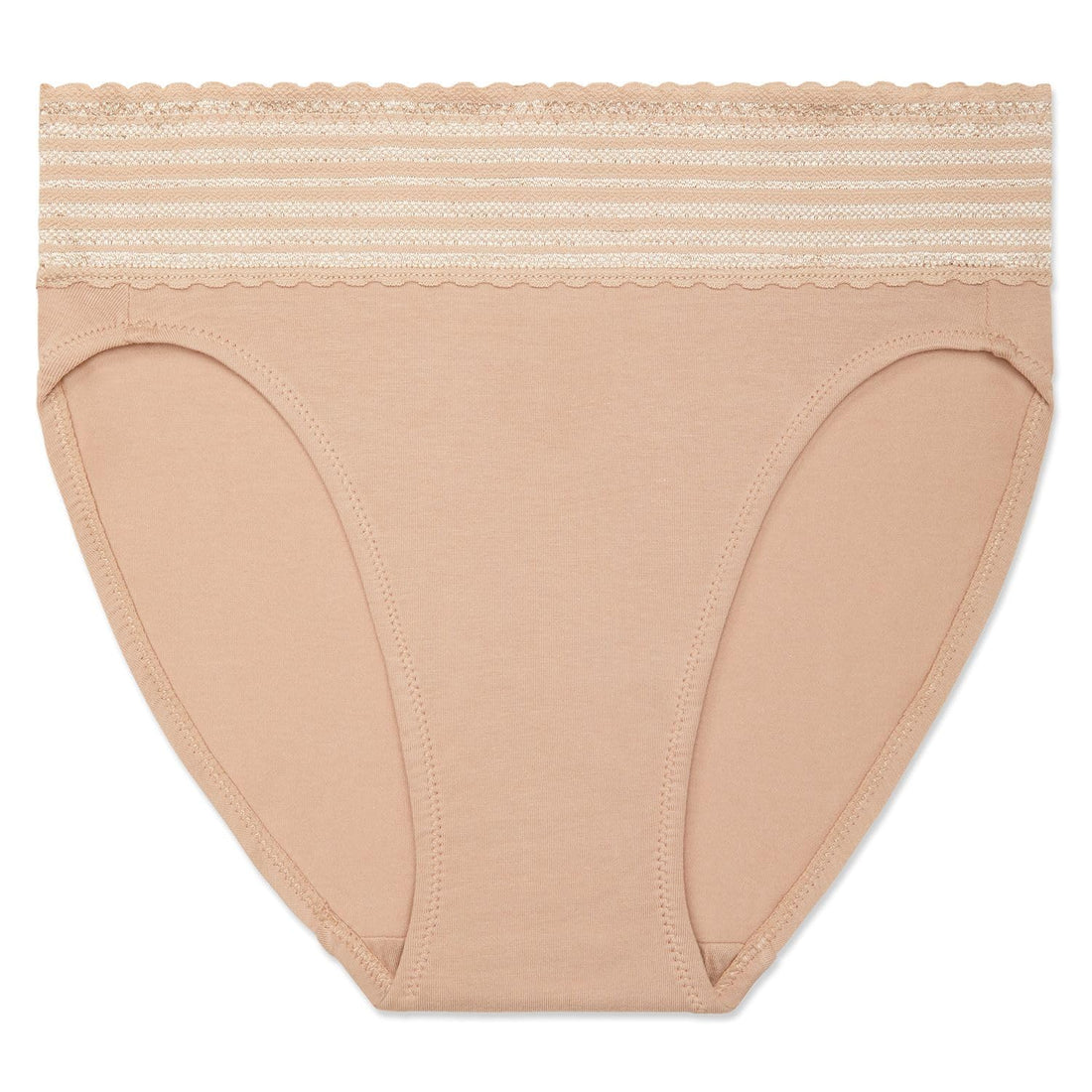 Warner's womens Warners® No Pinching No Problems® Dig-free Comfort Waist With Lace Cotton Hi-cut Rt2091p