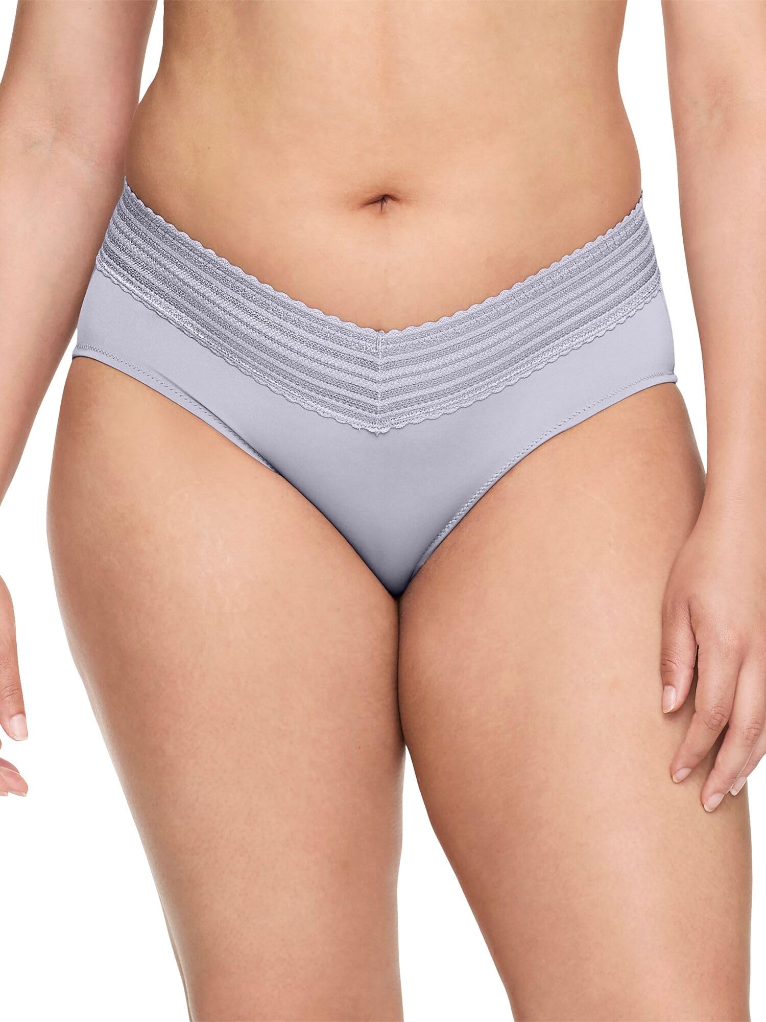 Warner's womens No Pinching No Problems Dig-free Comfort Waist With Lace Microfiber Hipster 5609j