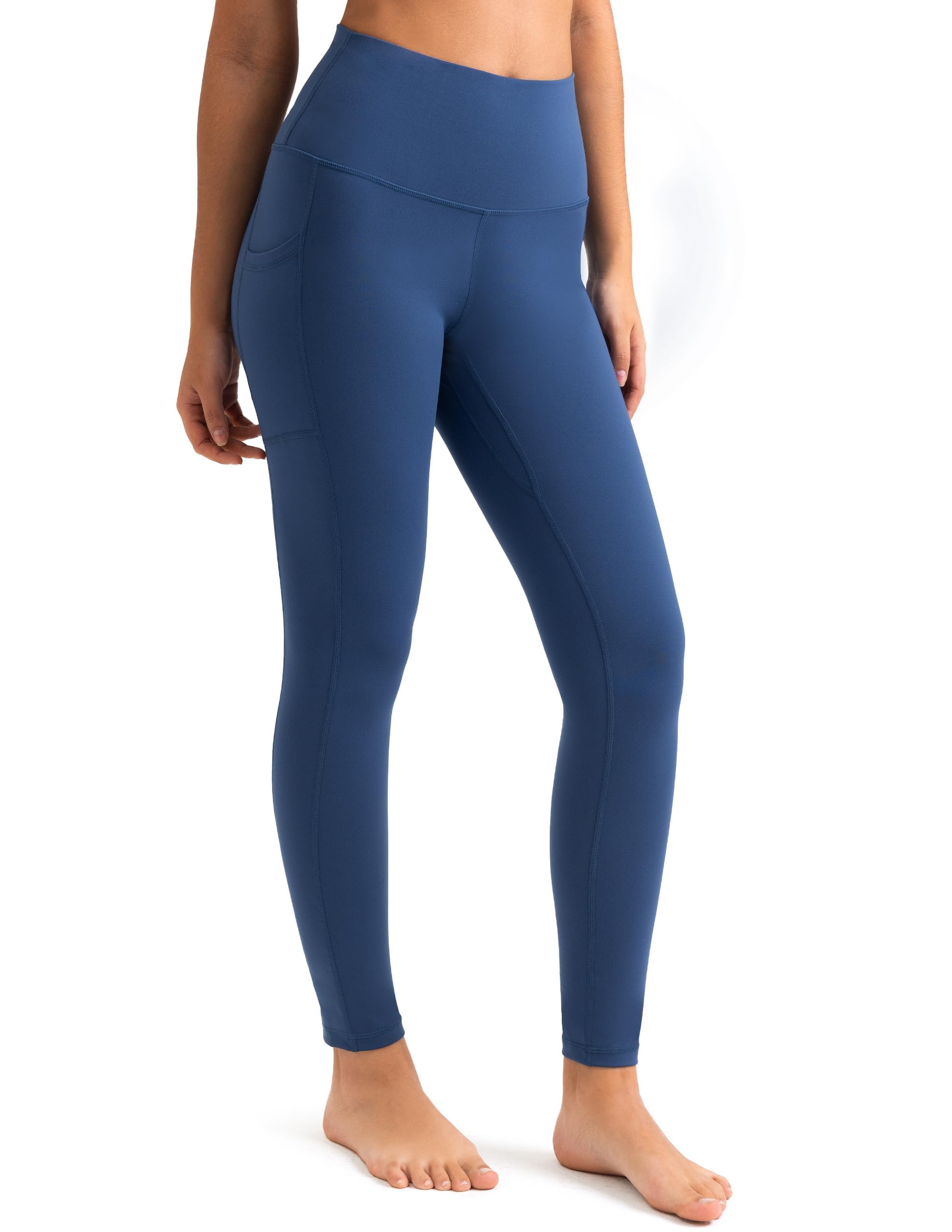 Colorfulkoala Women's High Waisted Yoga Pants 7/8 Length Leggings with Pockets