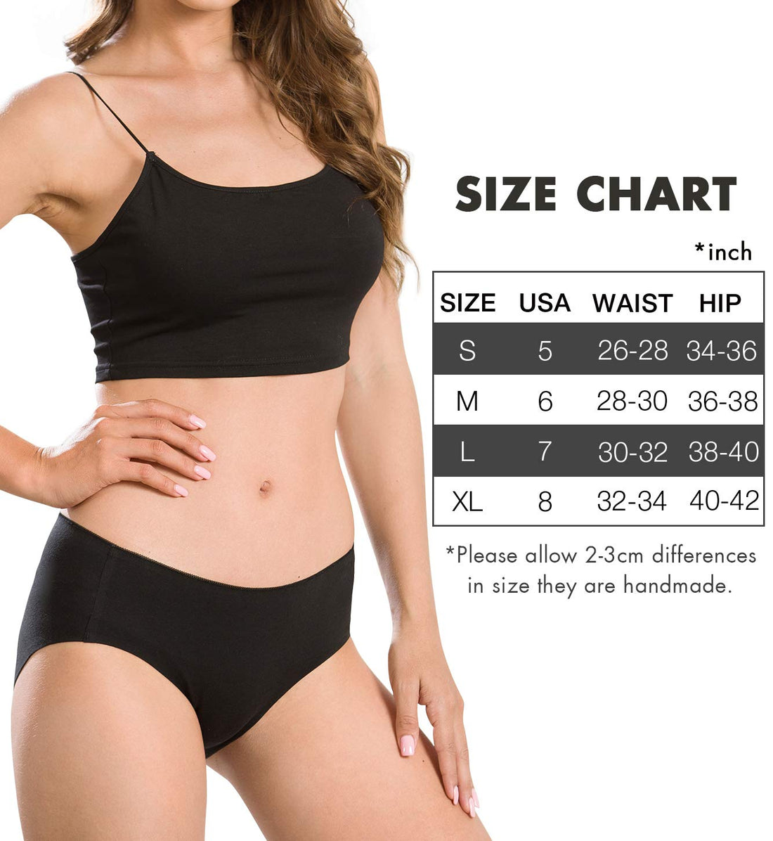 Altheanray Womens Underwear Cotton Underwear for Women Seamless Hipster Bikini Briefs Panties 6 Pack