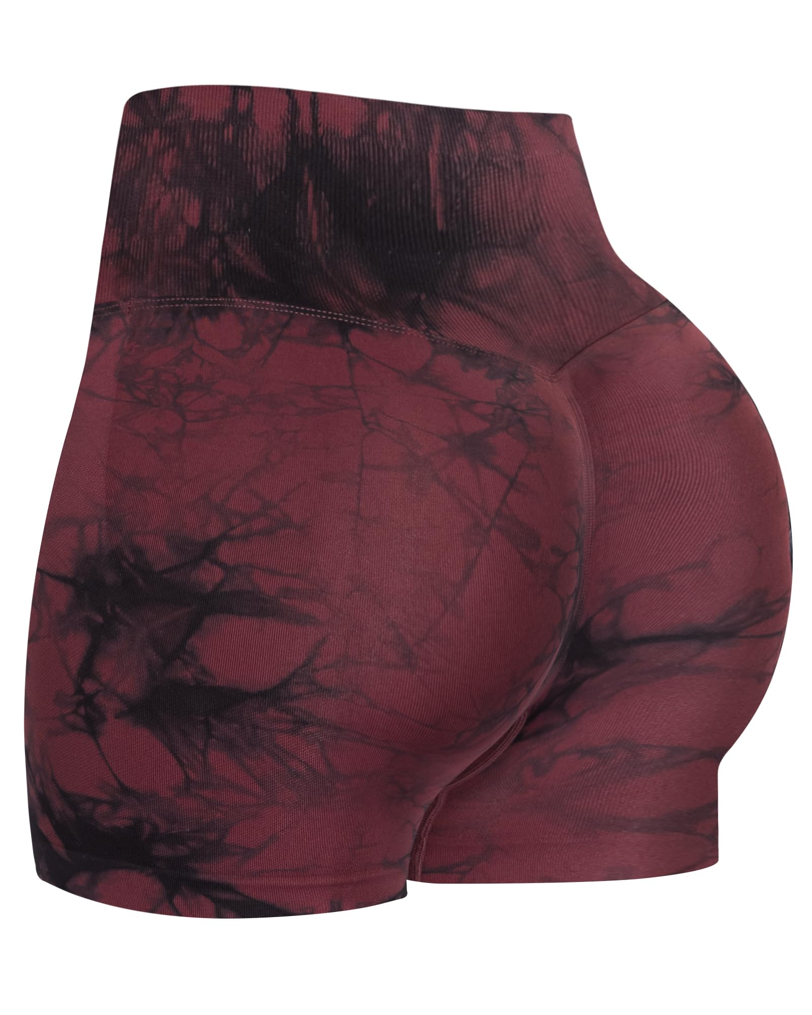 ATHVOTAR Workout Gym Shorts Women, High Waisted Seamless Butt Lifting Scrunch Butt Sports Shorts