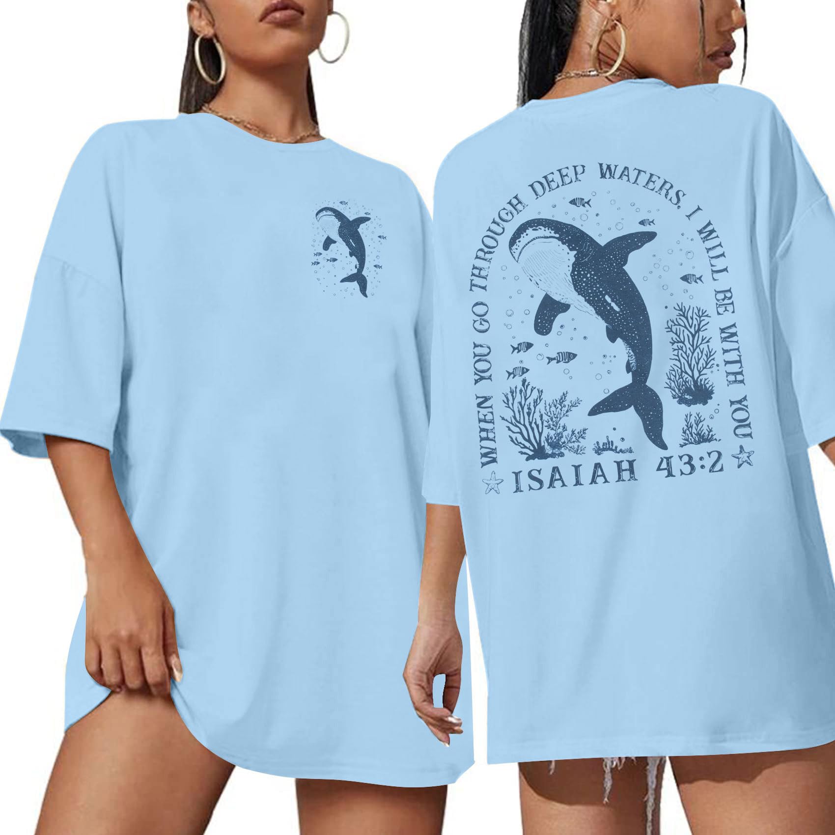 ASTANFY Oversized Tshirts for Women: Deserve Day Shirt Funny Skeleton Shirts Casual Oversized Graphic Tees Tops