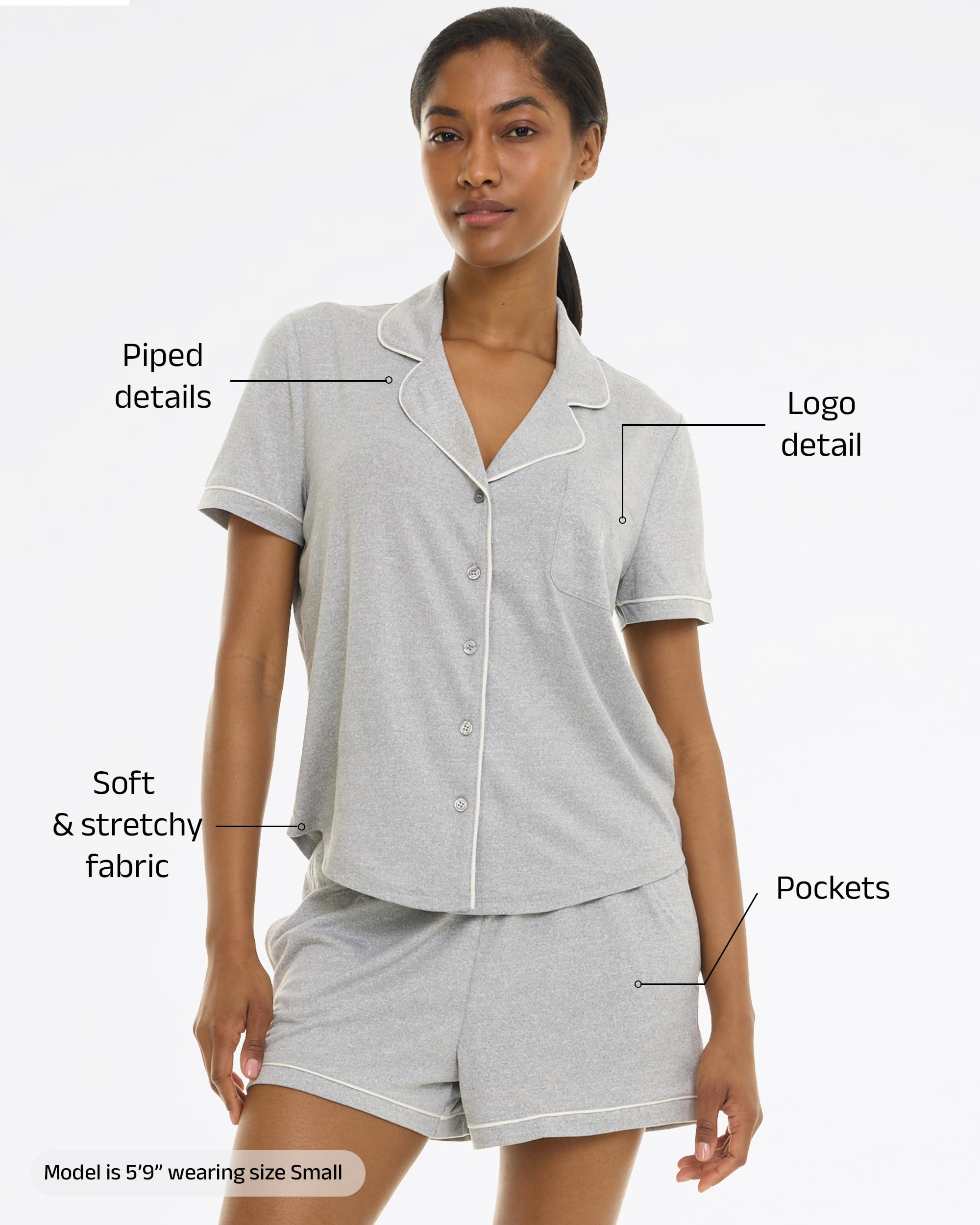 U.S. POLO ASSN. Summer Pajamas for Women Set