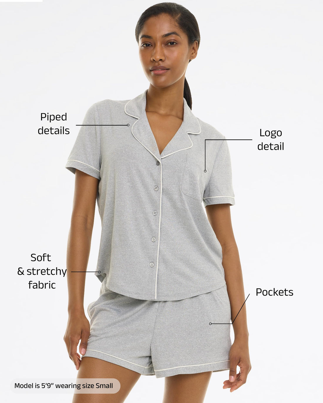 U.S. POLO ASSN. Summer Pajamas for Women Set