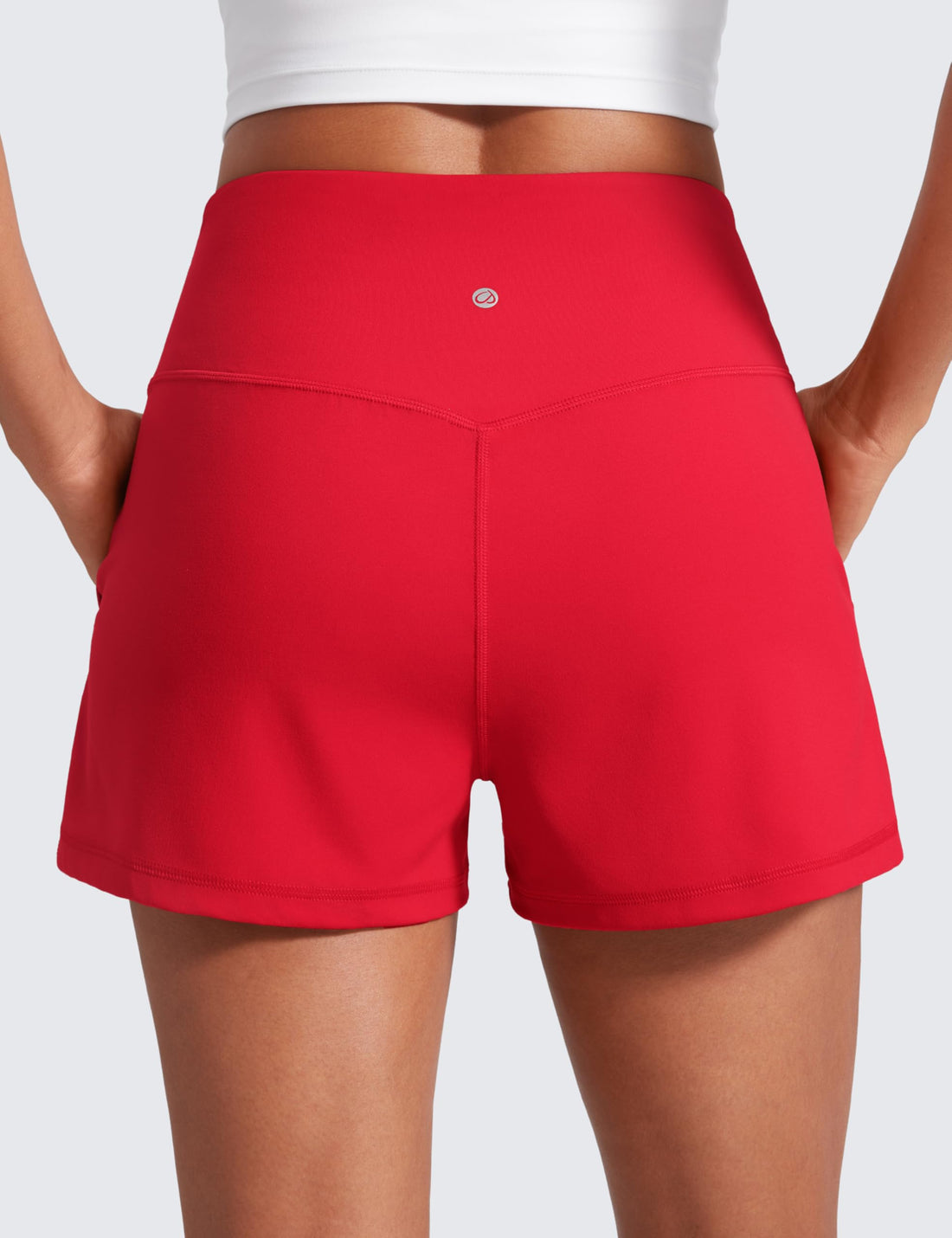 CRZ YOGA Butterlift Linerless Shorts 3" | High Waisted, Buttery Soft, Comfy, Yoga, Casual, Pockets, for Women