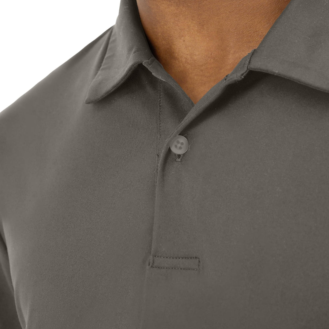 Hanes Men's Moves Performance Polo, Short Sleeve Polo Shirt for Men, Moisture-Wicking