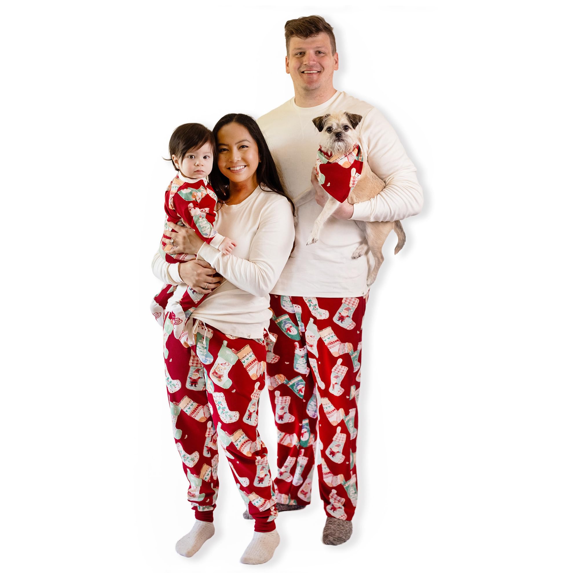 Burt's Bees Baby Matching Family Jammies, Organic Cotton, Holiday Pajamas