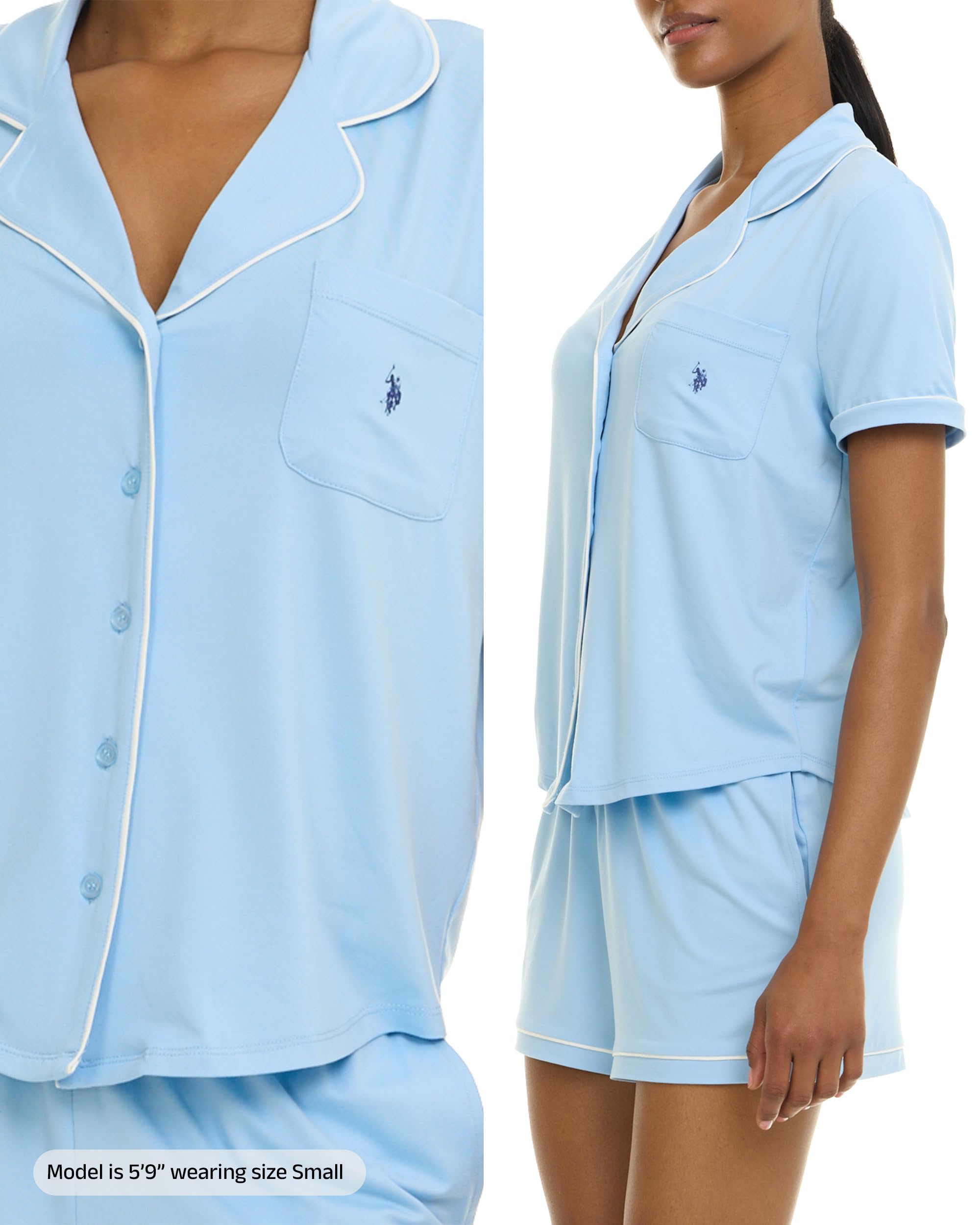 U.S. POLO ASSN. Summer Pajamas for Women Set