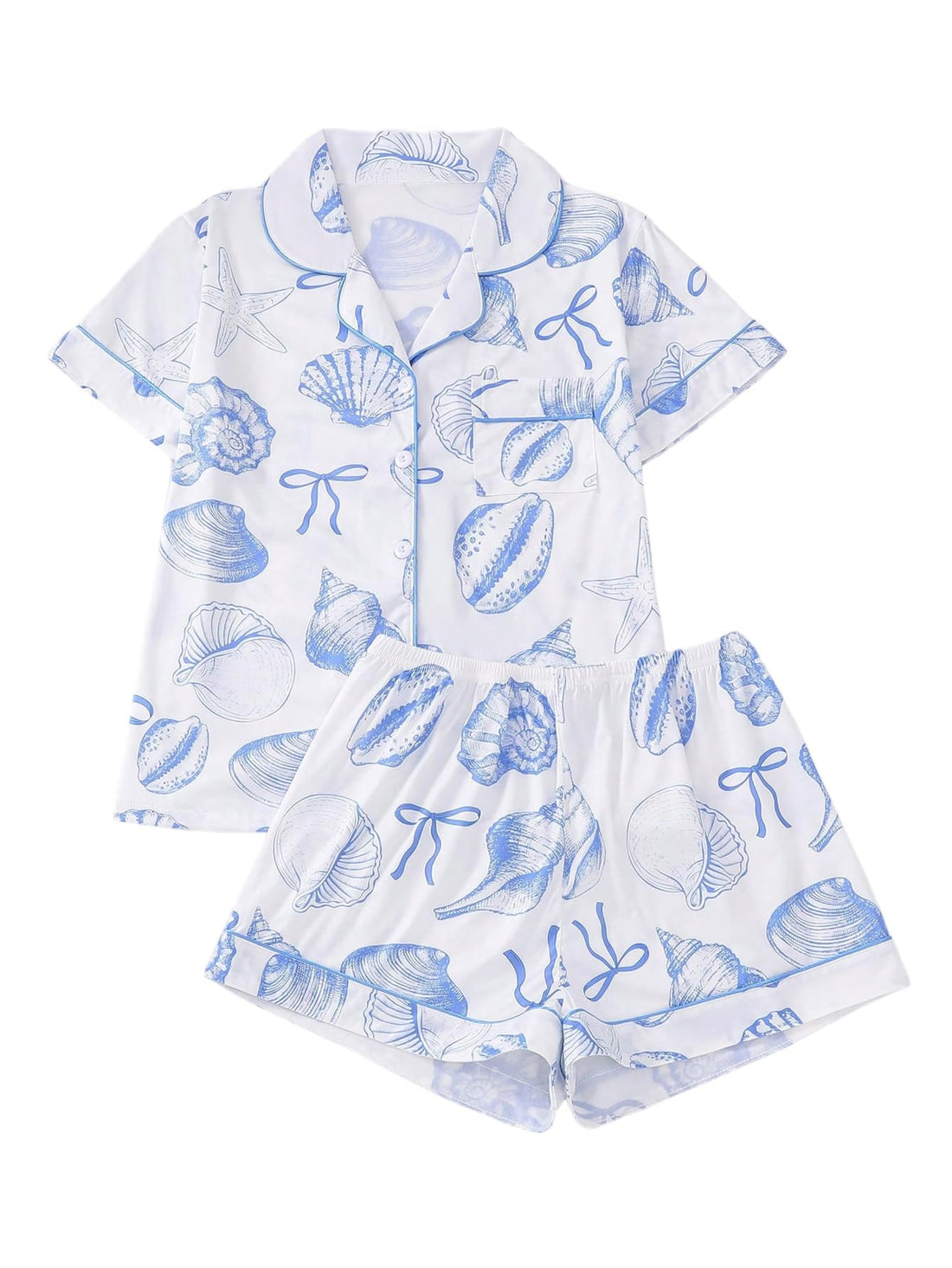 Verdusa Pajamas For Women Set 2 Piece Cute Pjs Sleepwear Lounge Sets