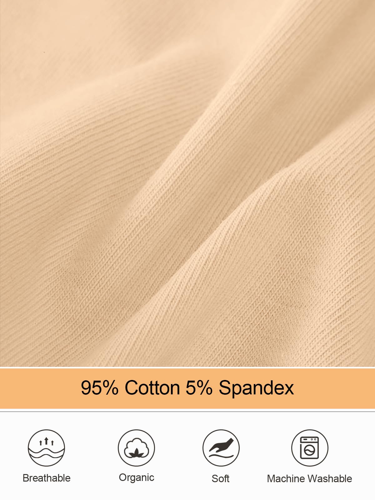 coskefy Womens Underwear Cotton Hipster Panties,Low Rise Breathable,6 Pack