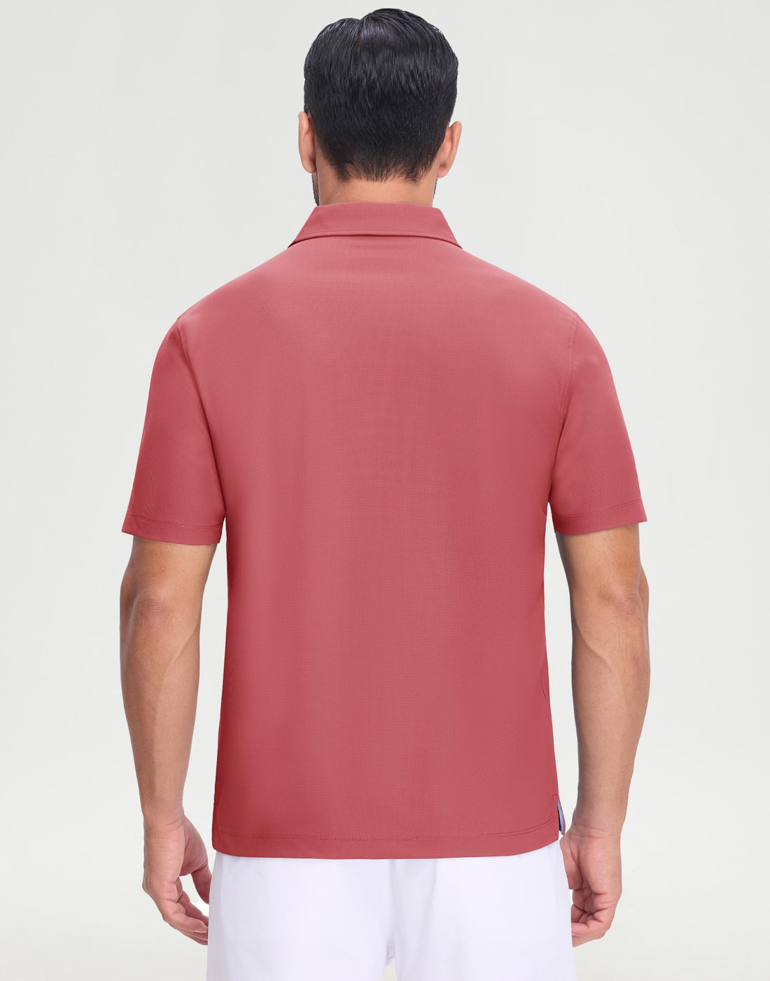 M MAELREG Golf Shirts for Men Dry Fit Waffle Textured Collared Short Sleeve Moisture Wicking Casual Sports Mens Polo Shirts