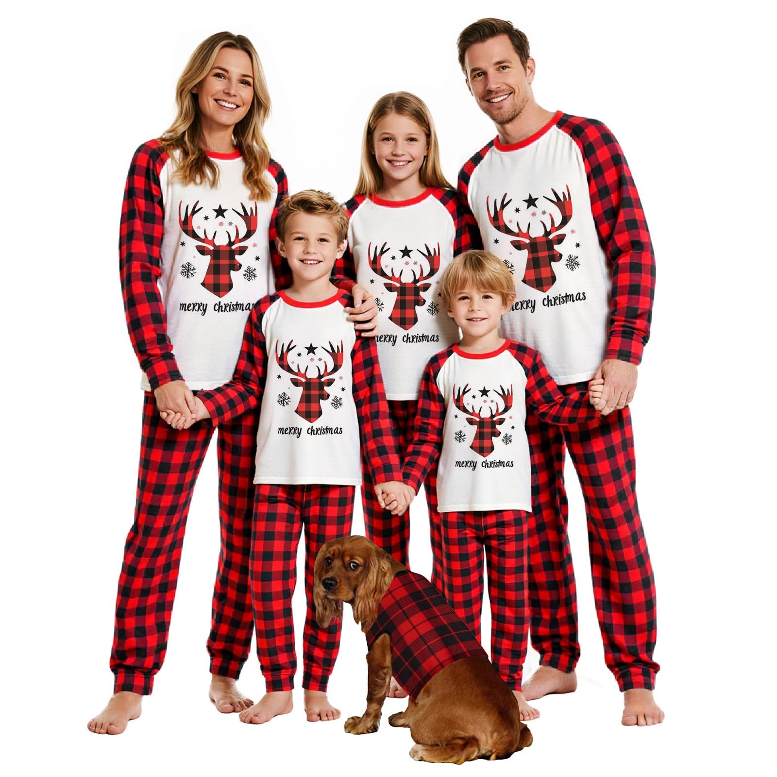 Family Christmas Pajamas Matching Sets Xmas Pjs