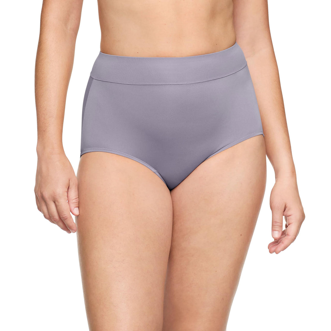 Warner's Women's No Pinching No Problems Hi Cut Brief Panty
