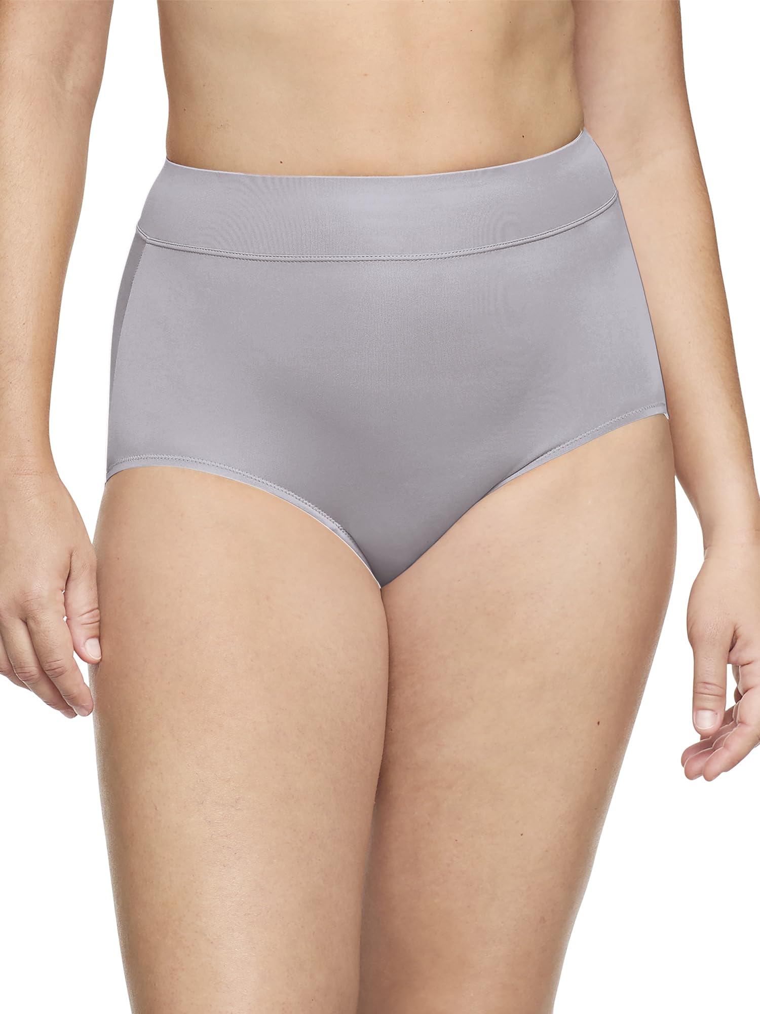 Warner's Women's No Pinching No Problems Hi Cut Brief Panty