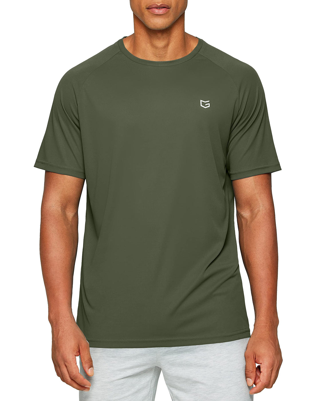 G Gradual Men's Workout Quick Dry T-Shirts Short Sleeve Lightweight Cooling Gym Shirts Tee for Running, Beach, Hiking
