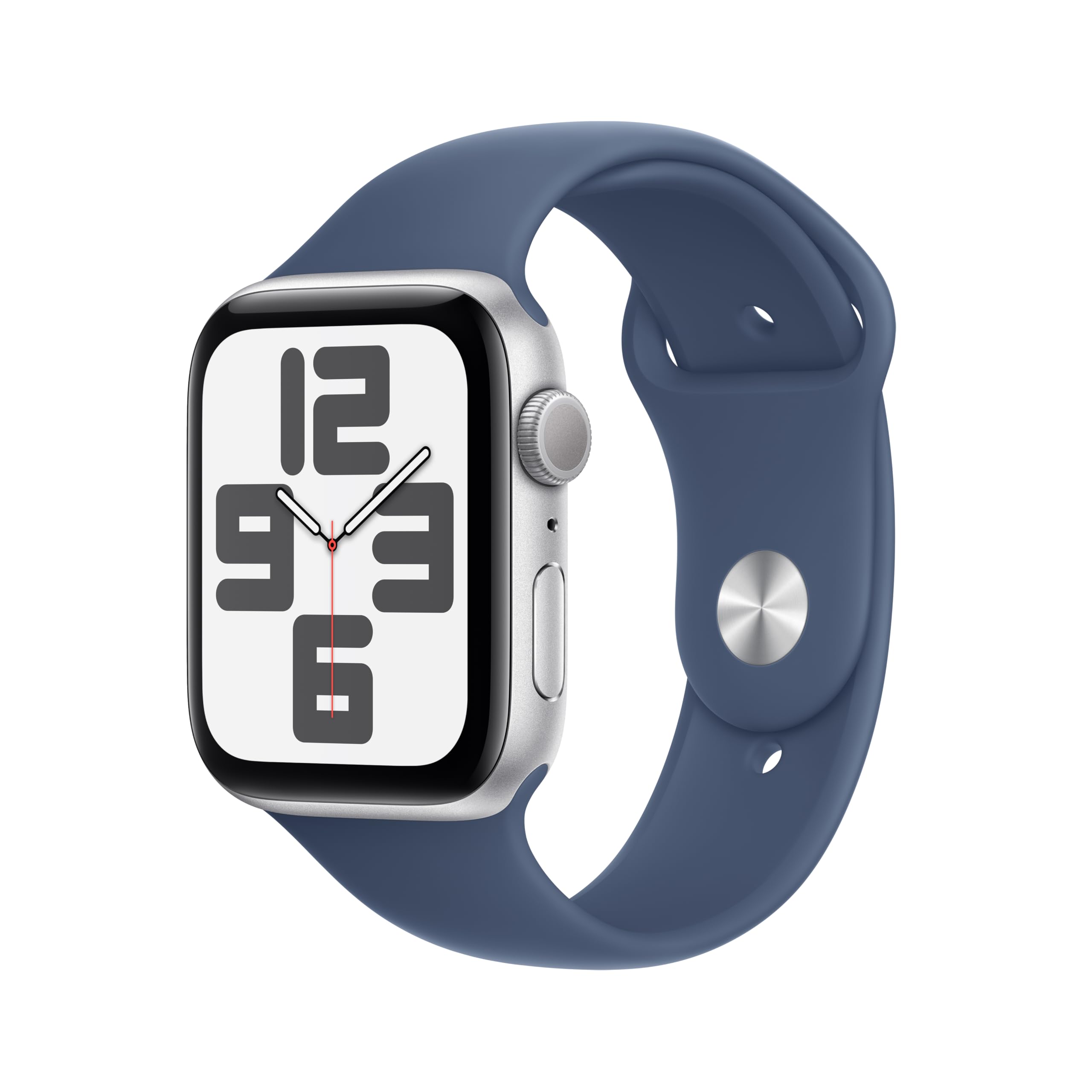 Apple Watch SE (2nd Gen) [GPS 40mm] Smartwatch with Midnight Aluminum Case with Midnight Sport Band S/M. Fitness and Sleep Trackers, Crash Detection, Heart Rate Monitor, Retina Display