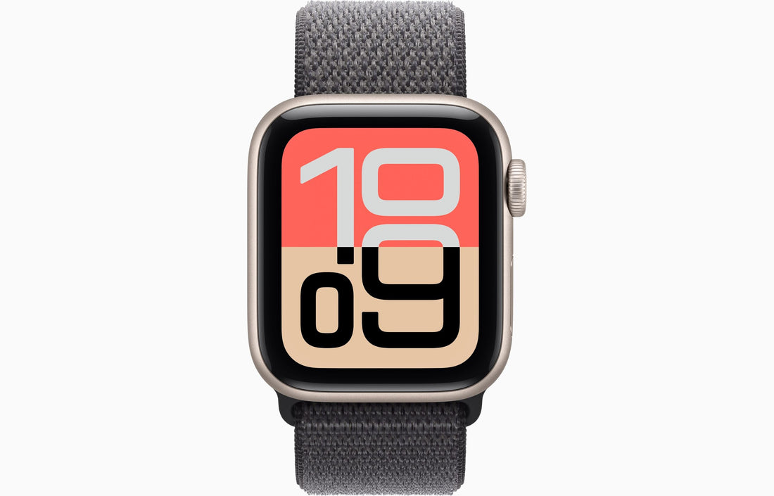 Apple Watch SE 3 [GPS + Cellular, 40mm] Midnight Aluminum Case with Black Sport Band, S/M (Renewed)