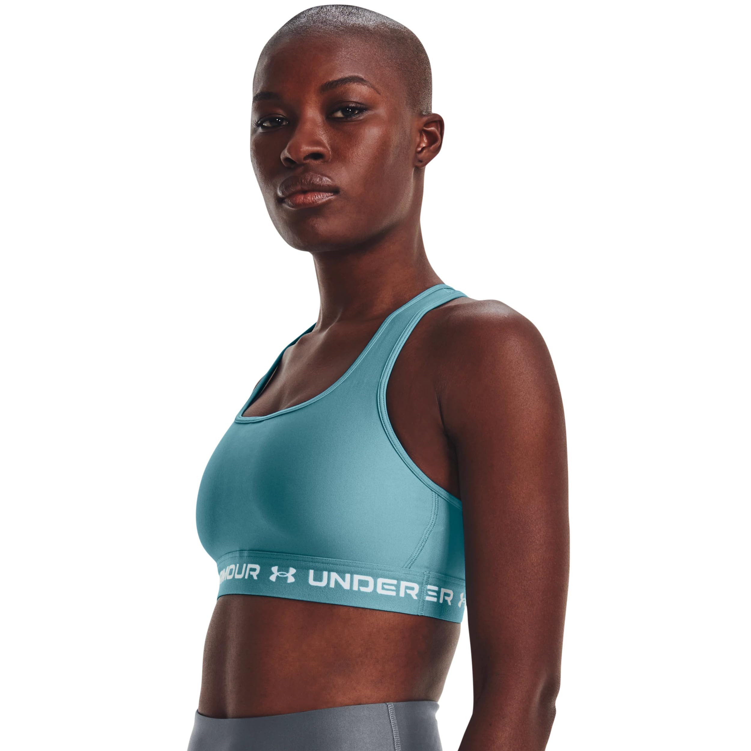 Under Armour Women's Crossback Mid Impact Sports Bra