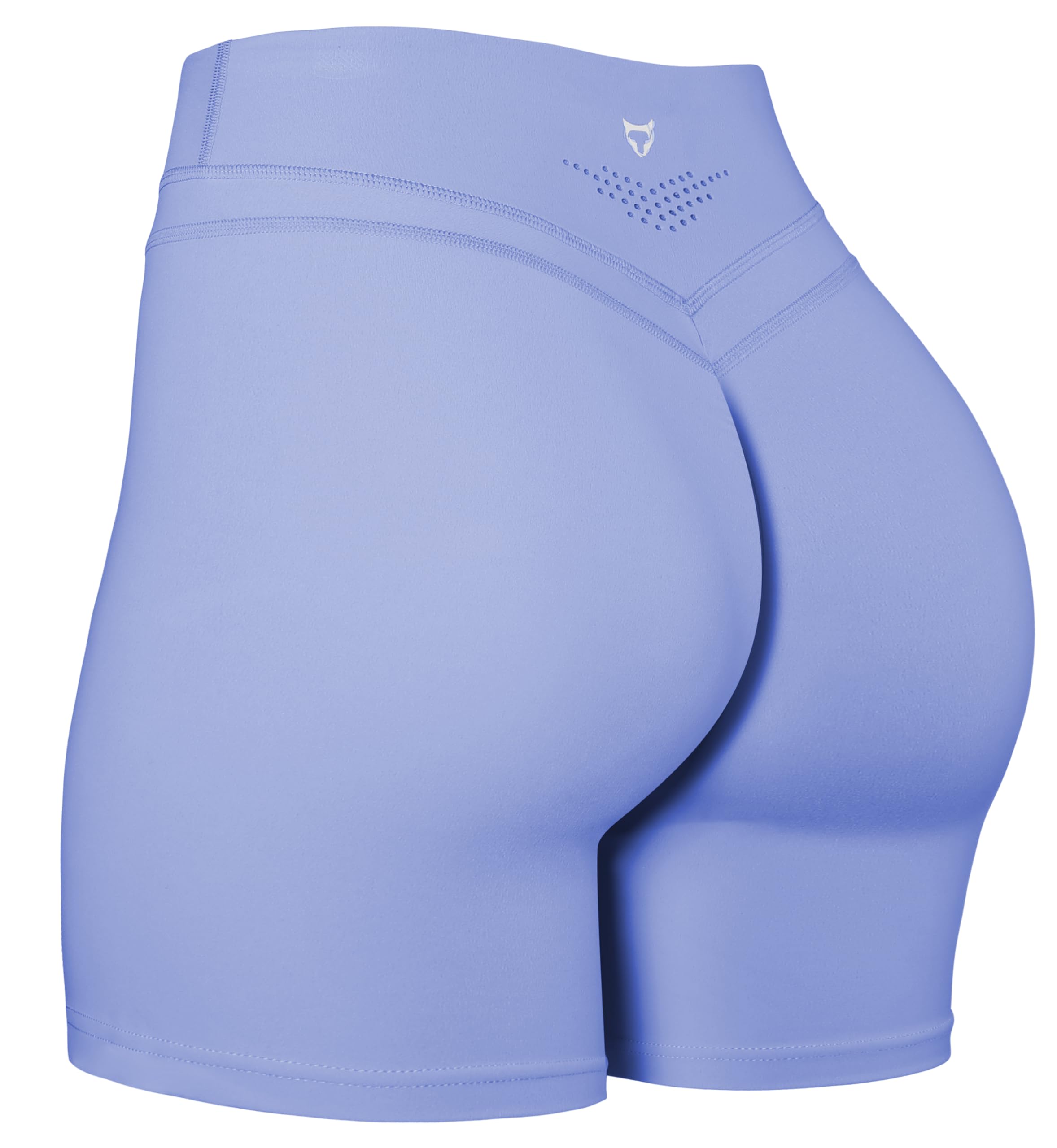 TomTiger Yoga Shorts for Women Tummy Control High Waist Biker Shorts Exercise Workout Curve Lifting Tights Short Pants