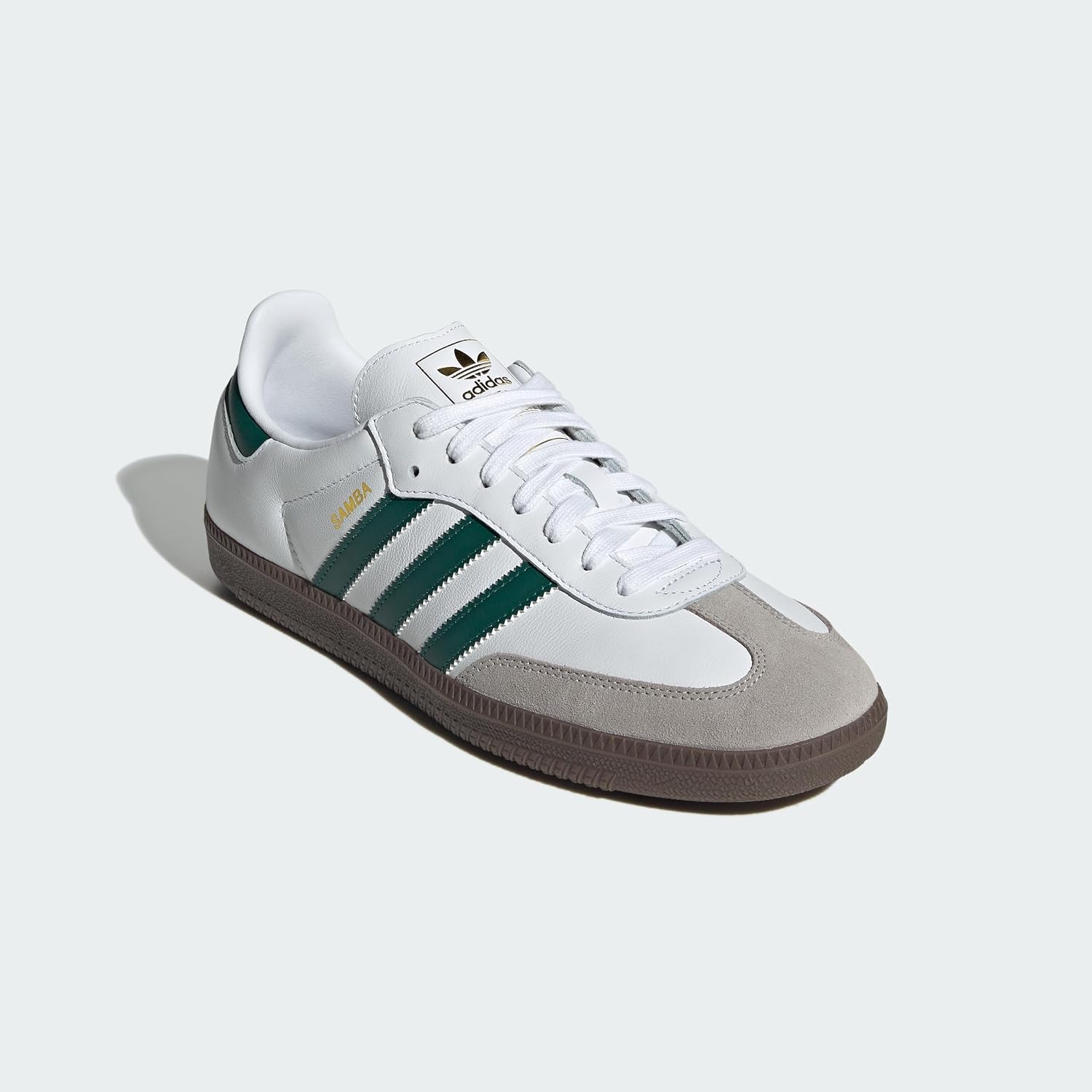 adidas Samba Og Men's Full Grain Leather Gritty Sud Trainers