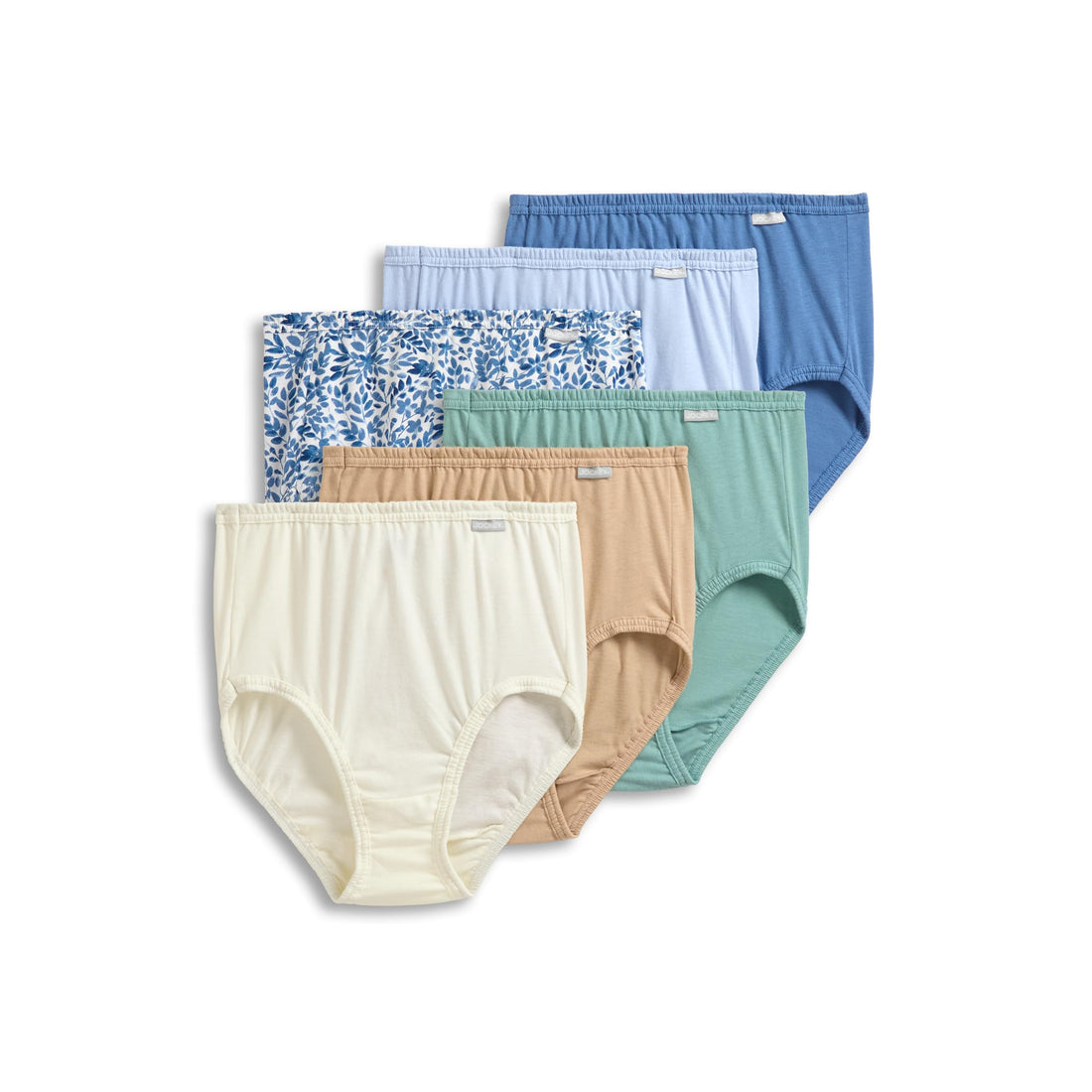 Jockey Women's Underwear 100% Cotton Elance Brief - 6 Pack