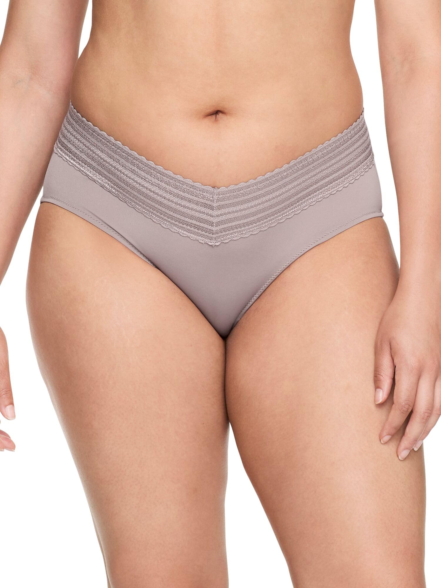 Warner's womens No Pinching No Problems Dig-free Comfort Waist With Lace Microfiber Hipster 5609j