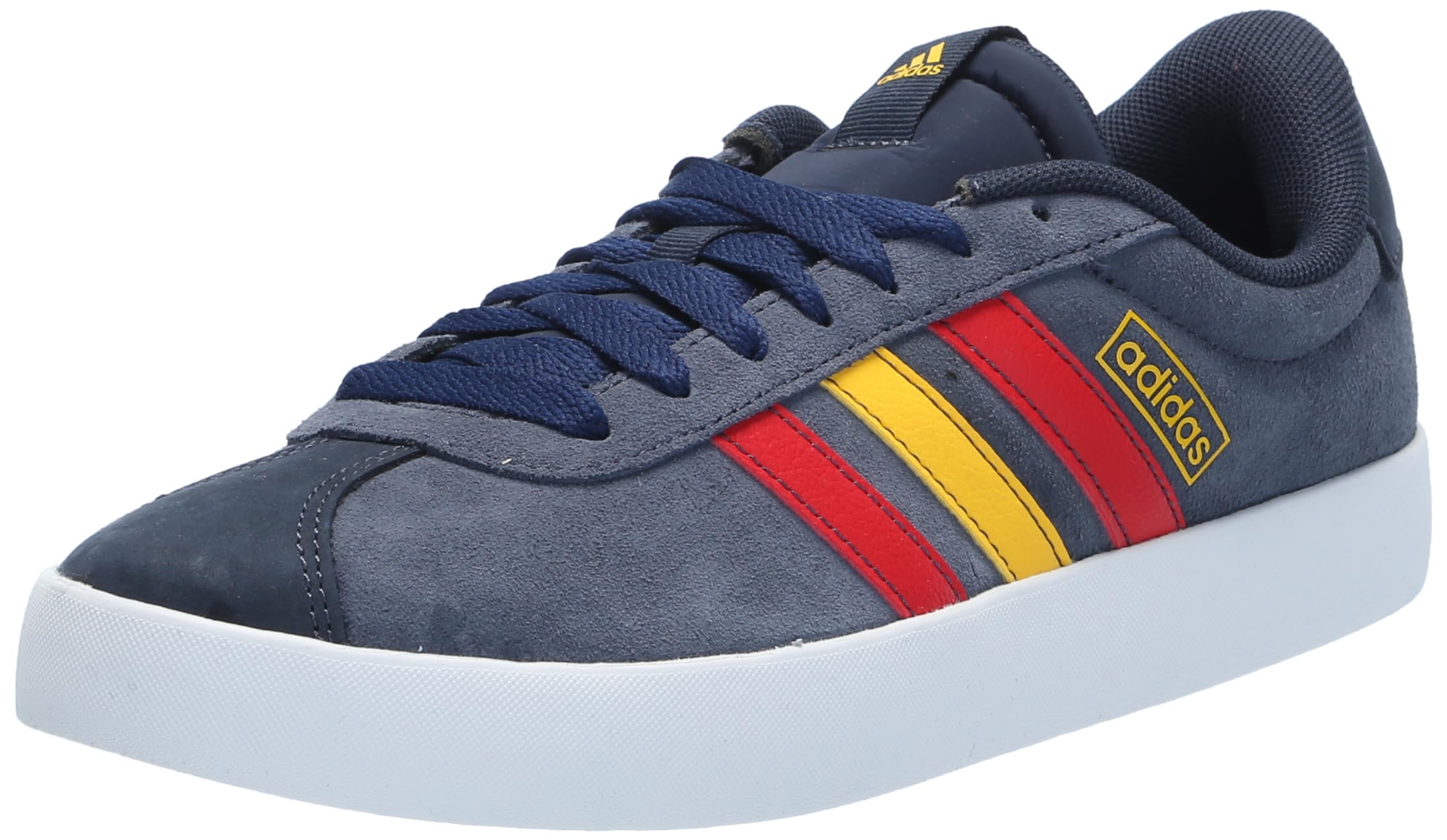 adidas Vl Court 3.0 Lace Up Sneakers Shoes Casual - Grey