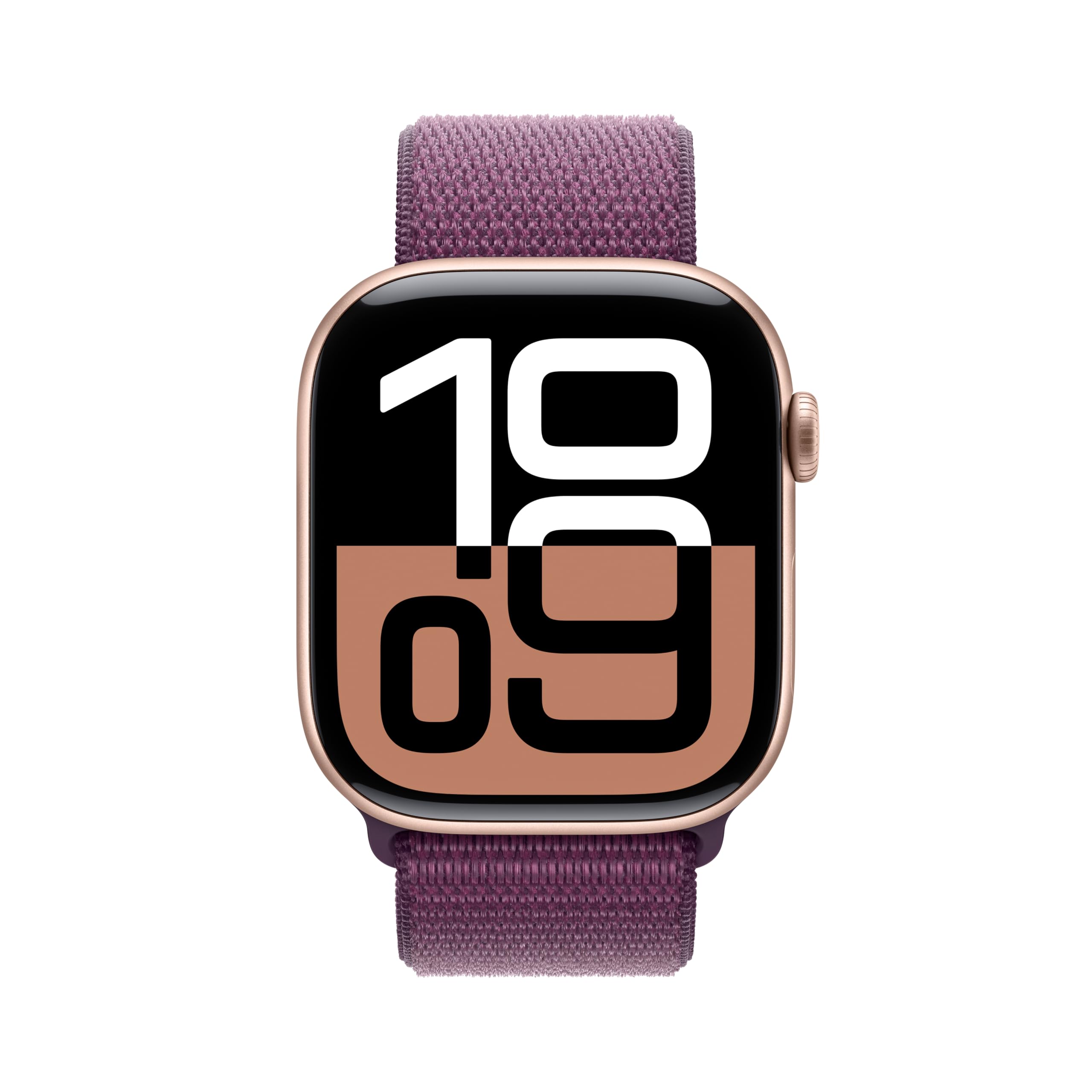Apple Watch Series 10 [GPS 46mm case] Smartwatch with Jet Black Aluminum Case with Black Sport Band - M/L. Fitness Tracker, ECG App, Always-On Retina Display, Water Resistant