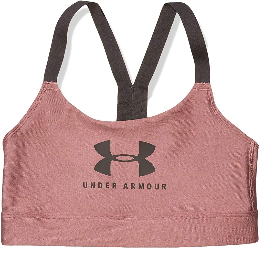 Under Armour Women's Crossback Mid Impact Sports Bra