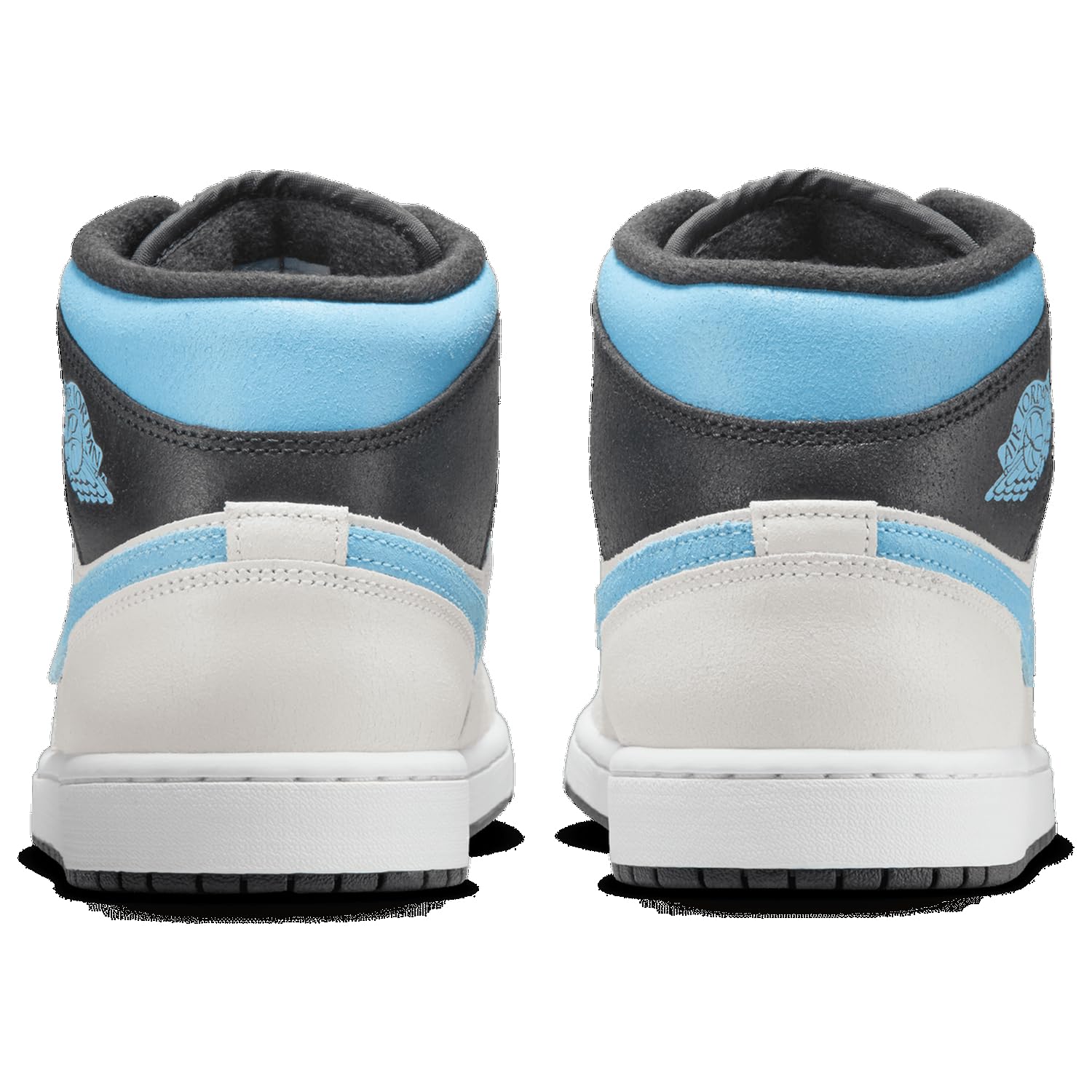 Jordan Air 1 Mid Se - Men's (Summit White/Blue Chill/Anthracite)