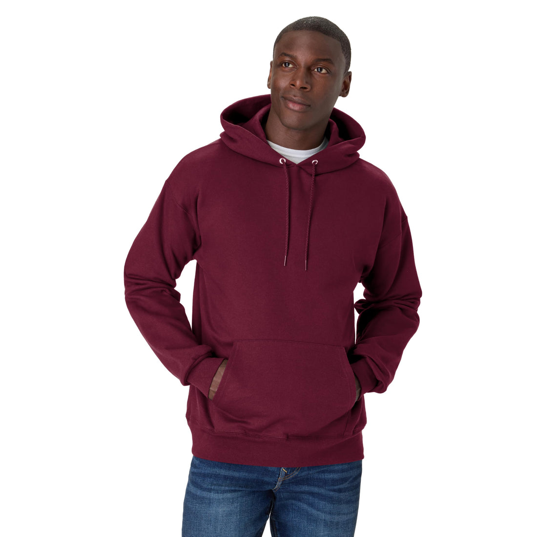 Hanes Men's Ultimate Sweatshirt, Heavyweight Fleece Hoodie, Cotton Sweatshirt for Men
