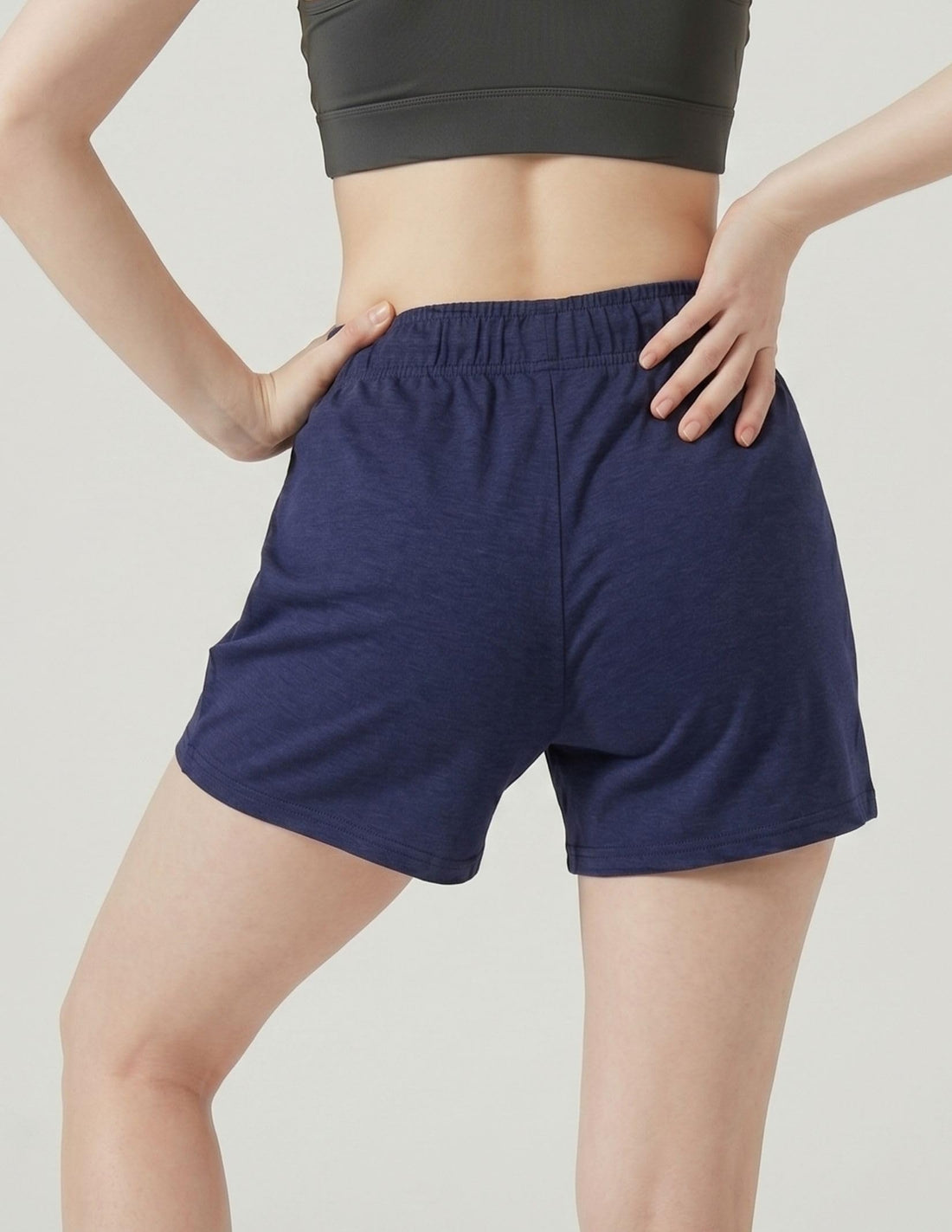 Liberty Imports 1 or 5 Pack Womens Lounge Workout Shorts with Zipper Pockets 5" Inseam Lightweight Athletic Casual Shorts