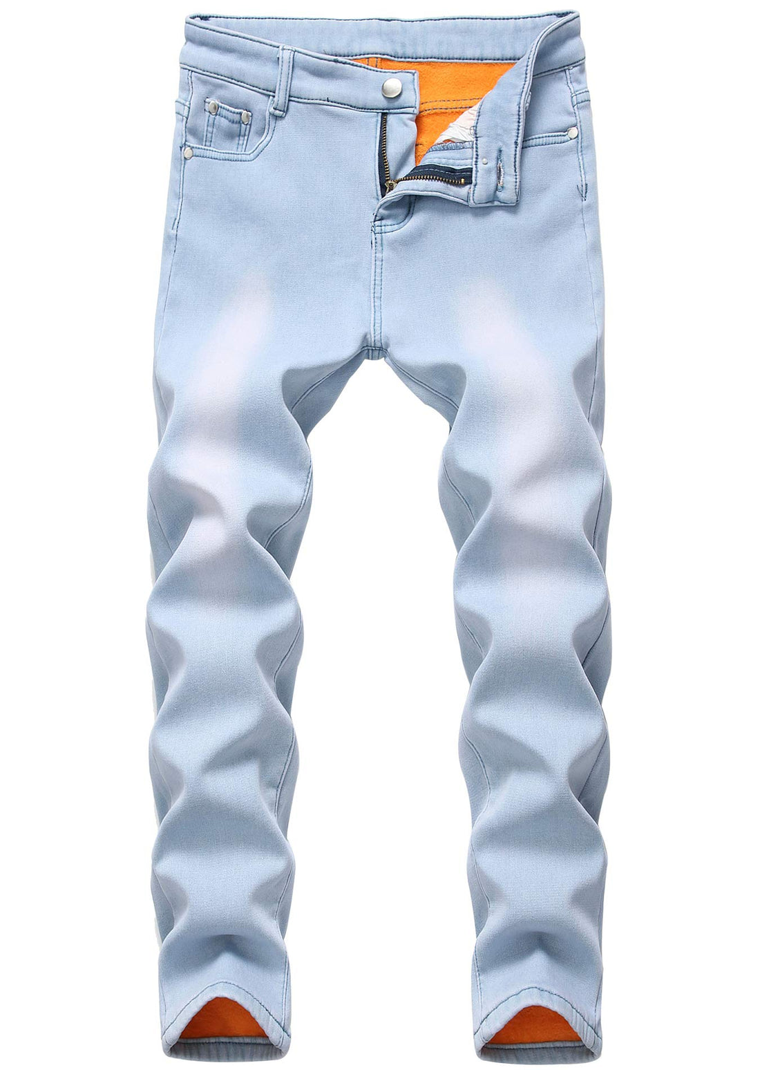 FREDD MARSHALL Boy's Fleece Lined Skinny Fit Jeans