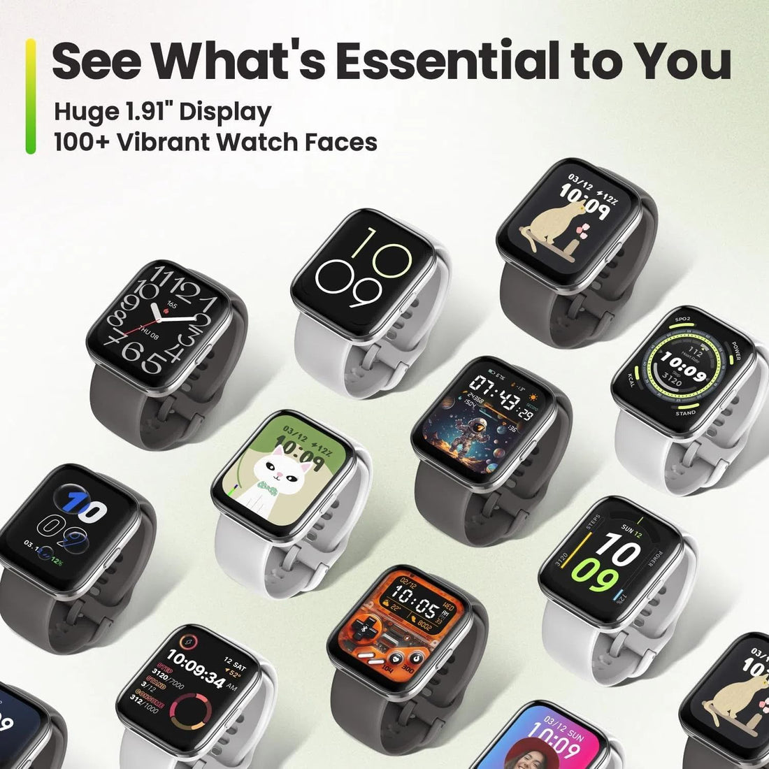 Amazfit Bip 5 Unity Smart Watch, 1.9" Screen, 11-Day Battery, iOS/Android