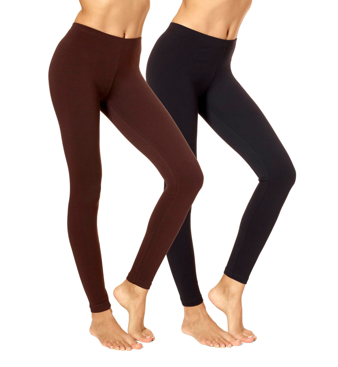 no nonsense Women's Leggings - Soft Cotton Feel, Comfortable & Perfect for Layering, Gentle Elastic Waistband