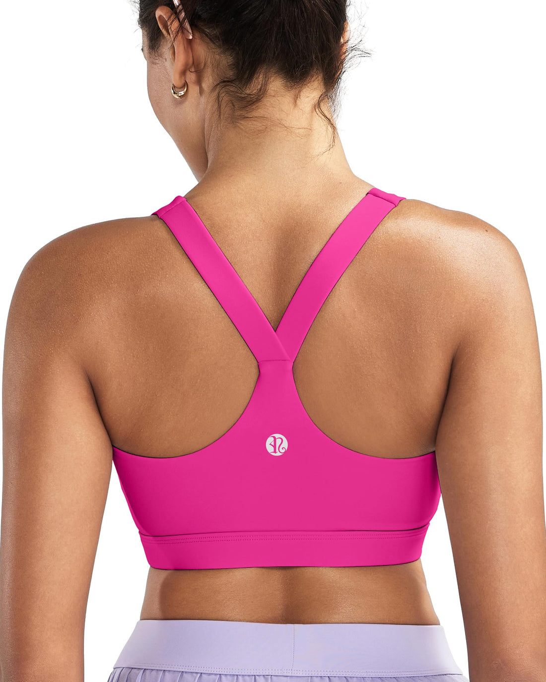 RUNNING GIRL Sports Bras for Women, Molded Cup High Impact Sports Bra Workout Bras for Women High Support Racerback