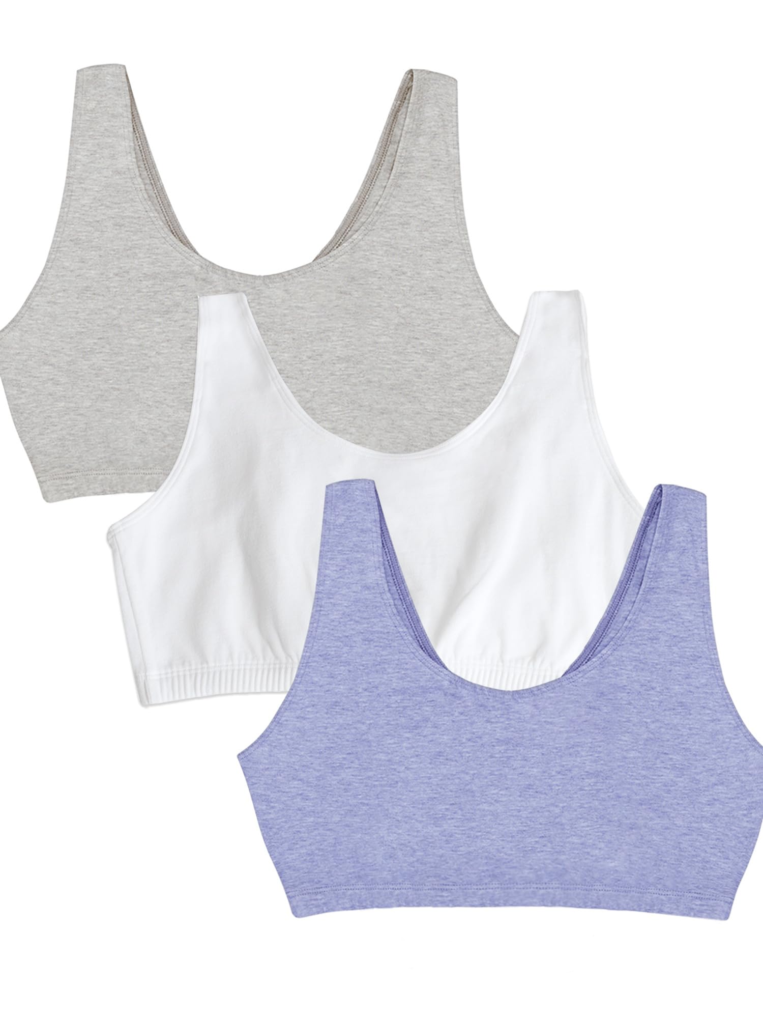 Fruit of the Loom Women's Cotton Tank Bra for Women - Ultimate Comfort & Breathable Fit