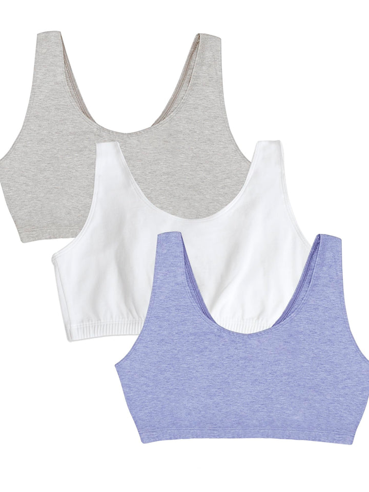 Fruit of the Loom Women's Cotton Tank Bra for Women - Ultimate Comfort & Breathable Fit