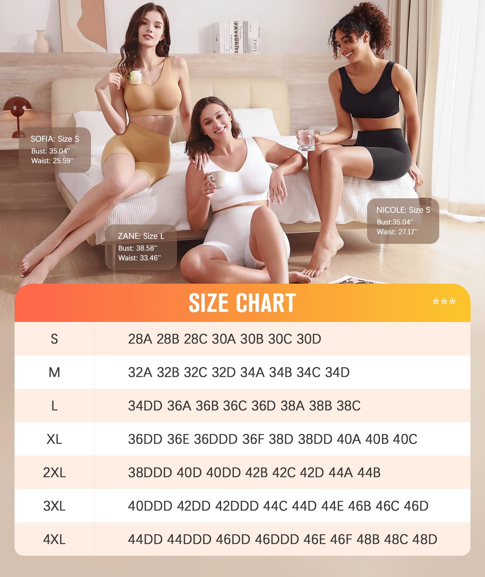 BESTENA Sports Bras for Women, Seamless Comfortable Yoga Bra with Removable Pads