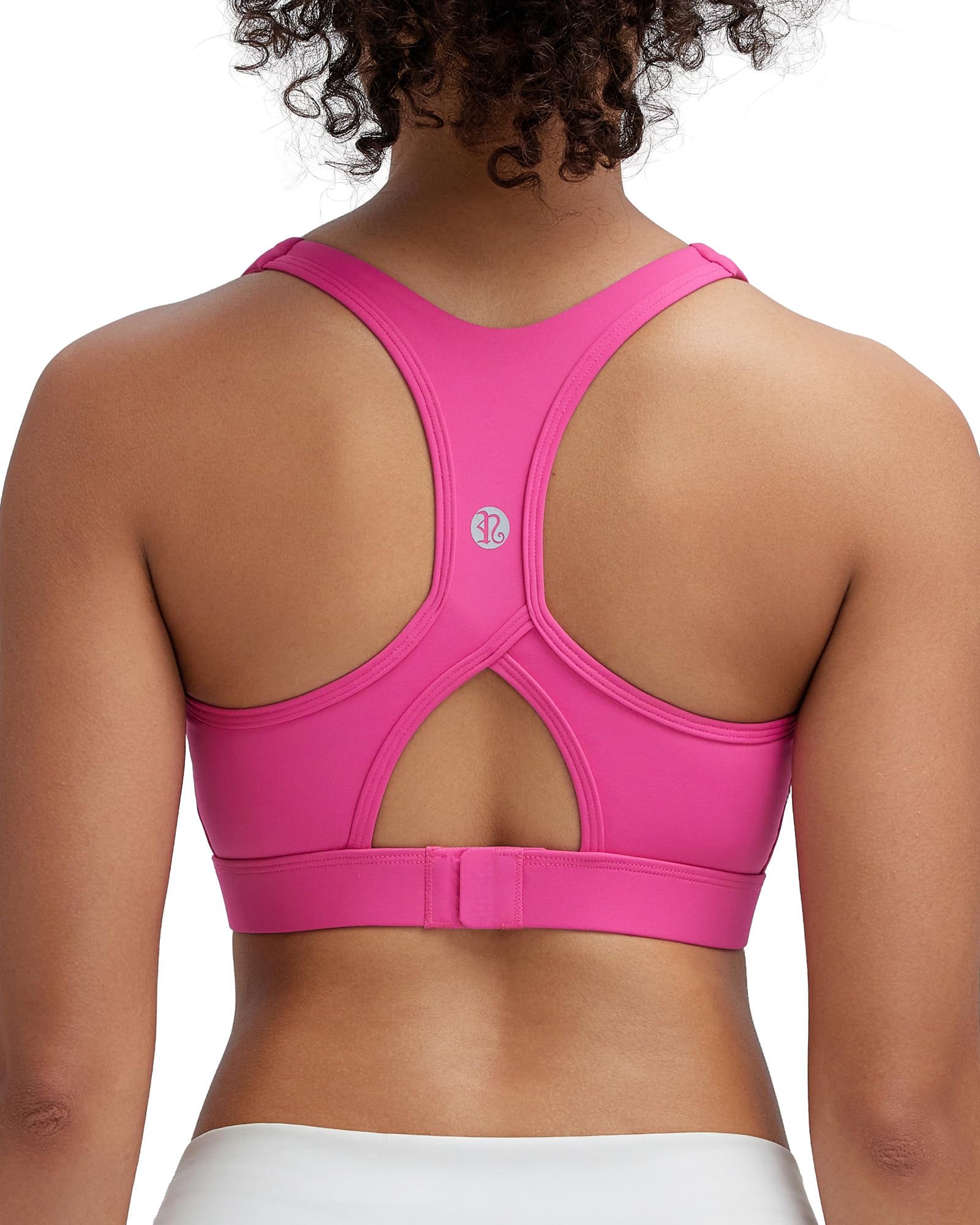 RUNNING GIRL Sports Bras for Women, Molded Cup High Impact Sports Bra Workout Bras for Women High Support Racerback