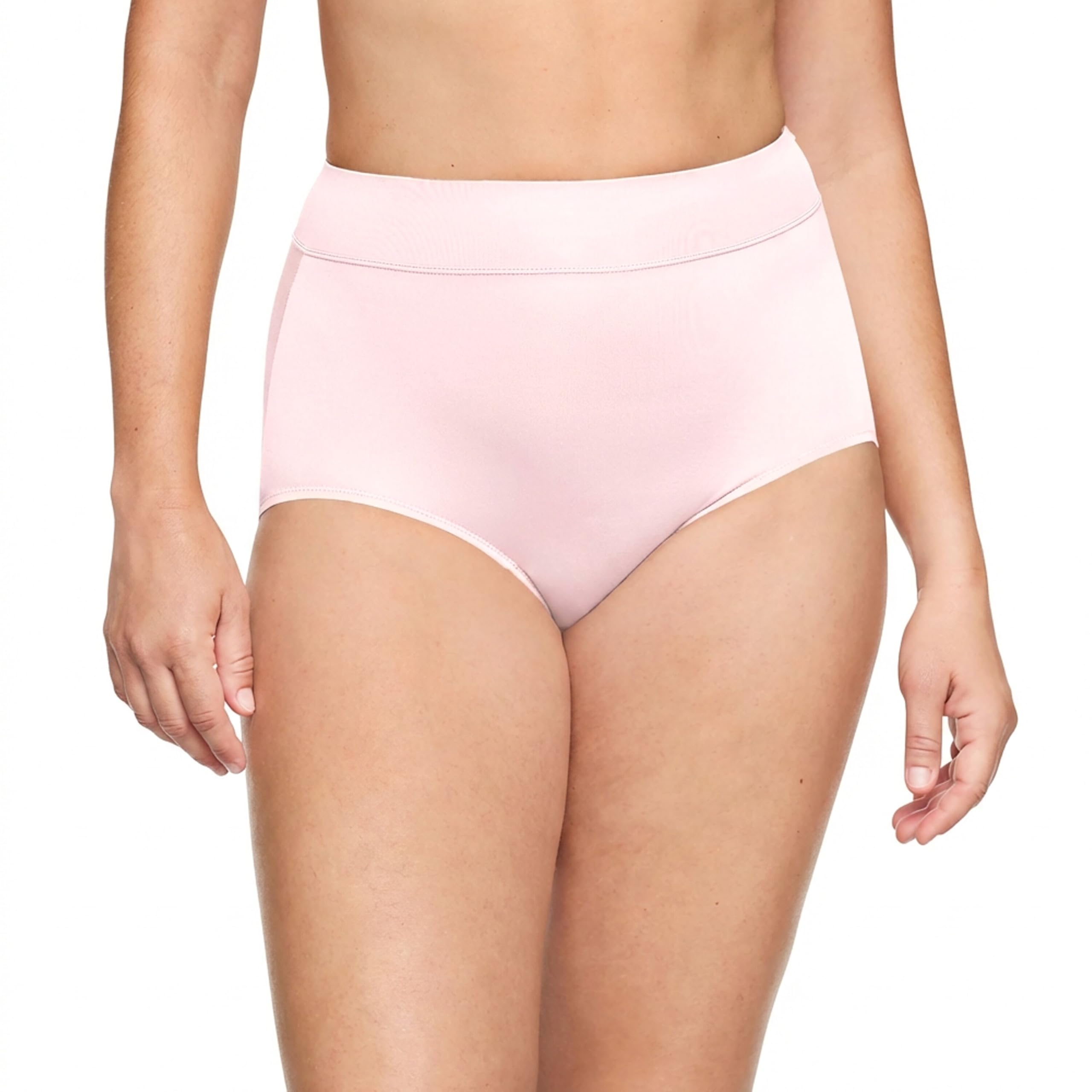 Warner's Women's No Pinching No Problems Hi Cut Brief Panty
