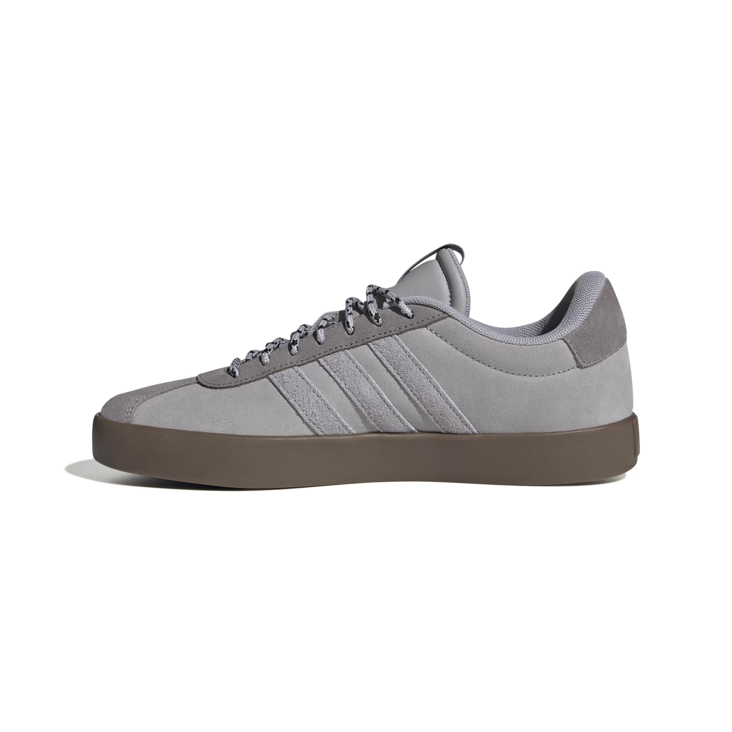 adidas Vl Court 3.0 Lace Up Sneakers Shoes Casual - Grey